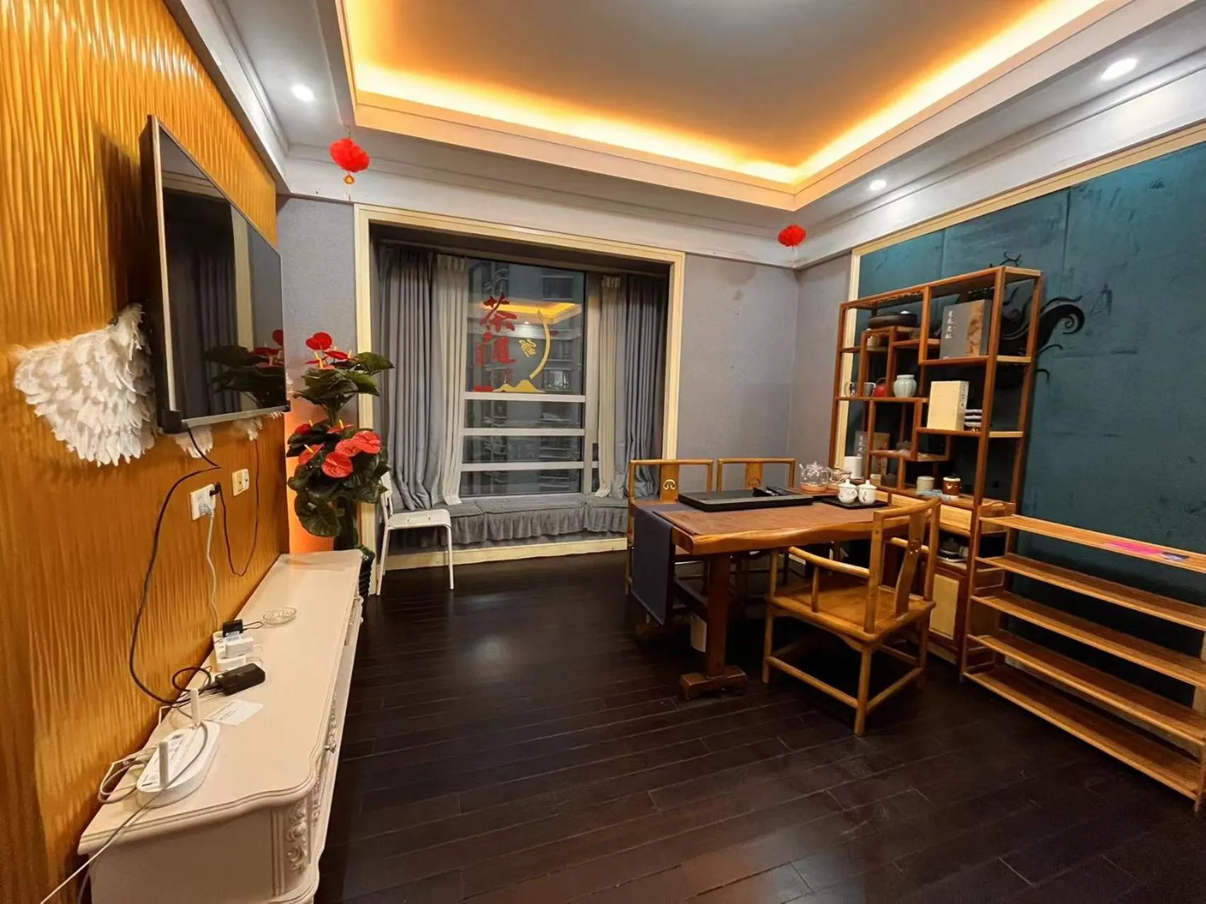 Dining area in Shanghai Jiarong Hotel Apartment