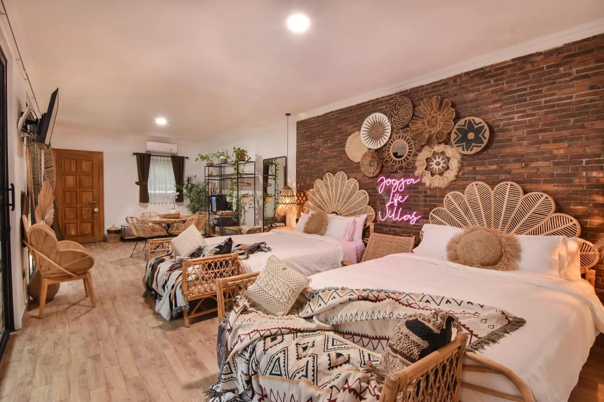 Bedroom, Bed in Jogja Life Villas Bedroom, Bed in Jogja Life Villas