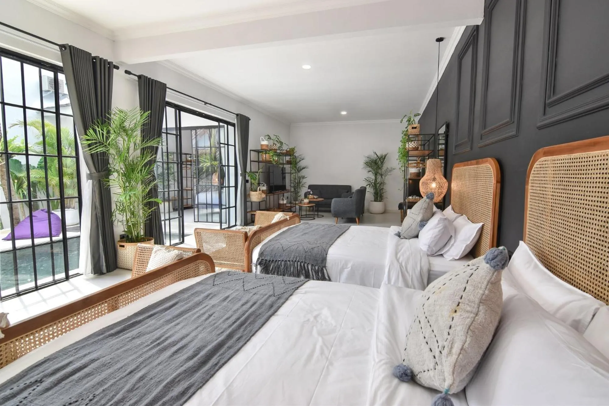 Bedroom, Bed in Jogja Life Villas