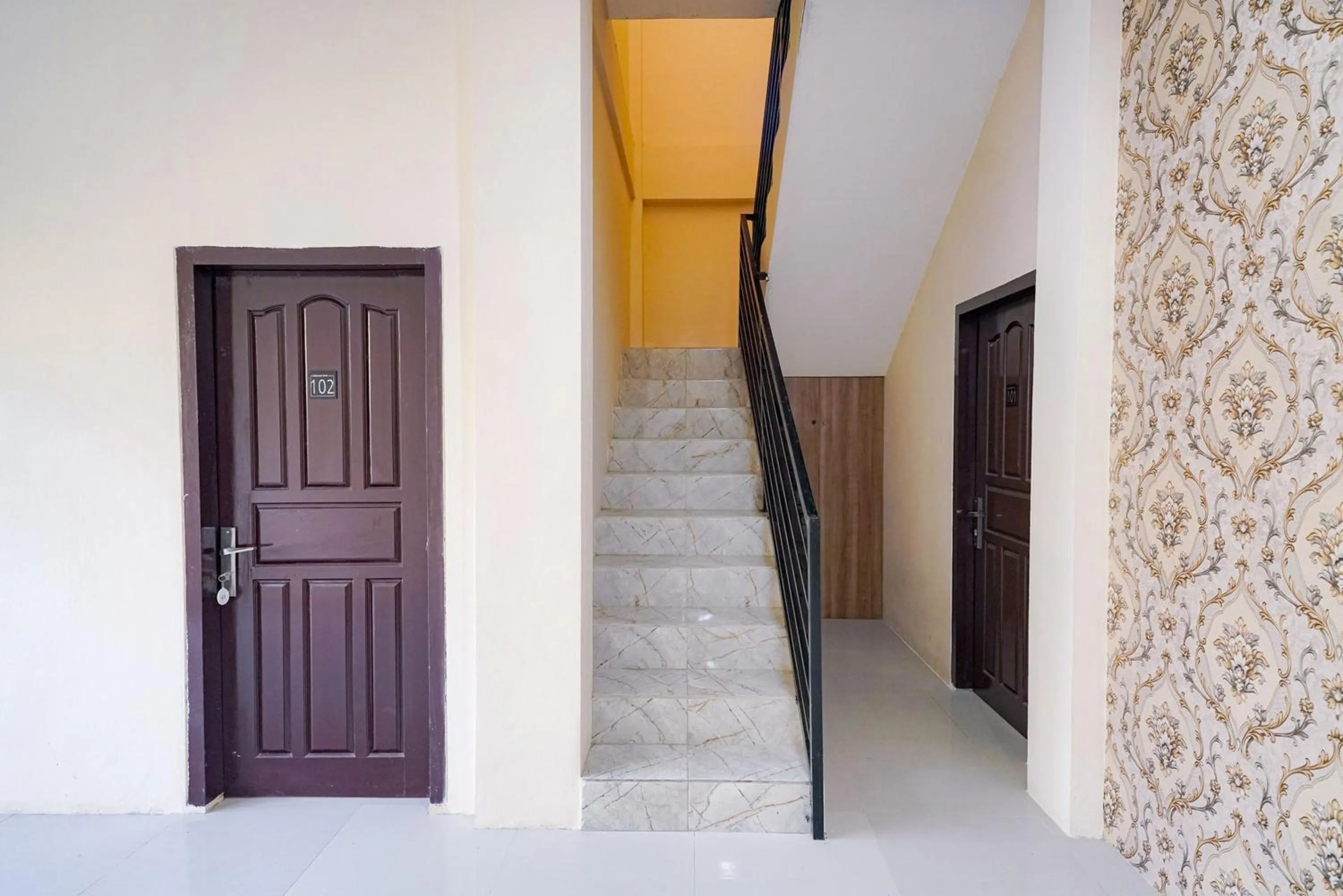 Patio in Urbanview Hotel St Faustina Lampung by RedDoorz