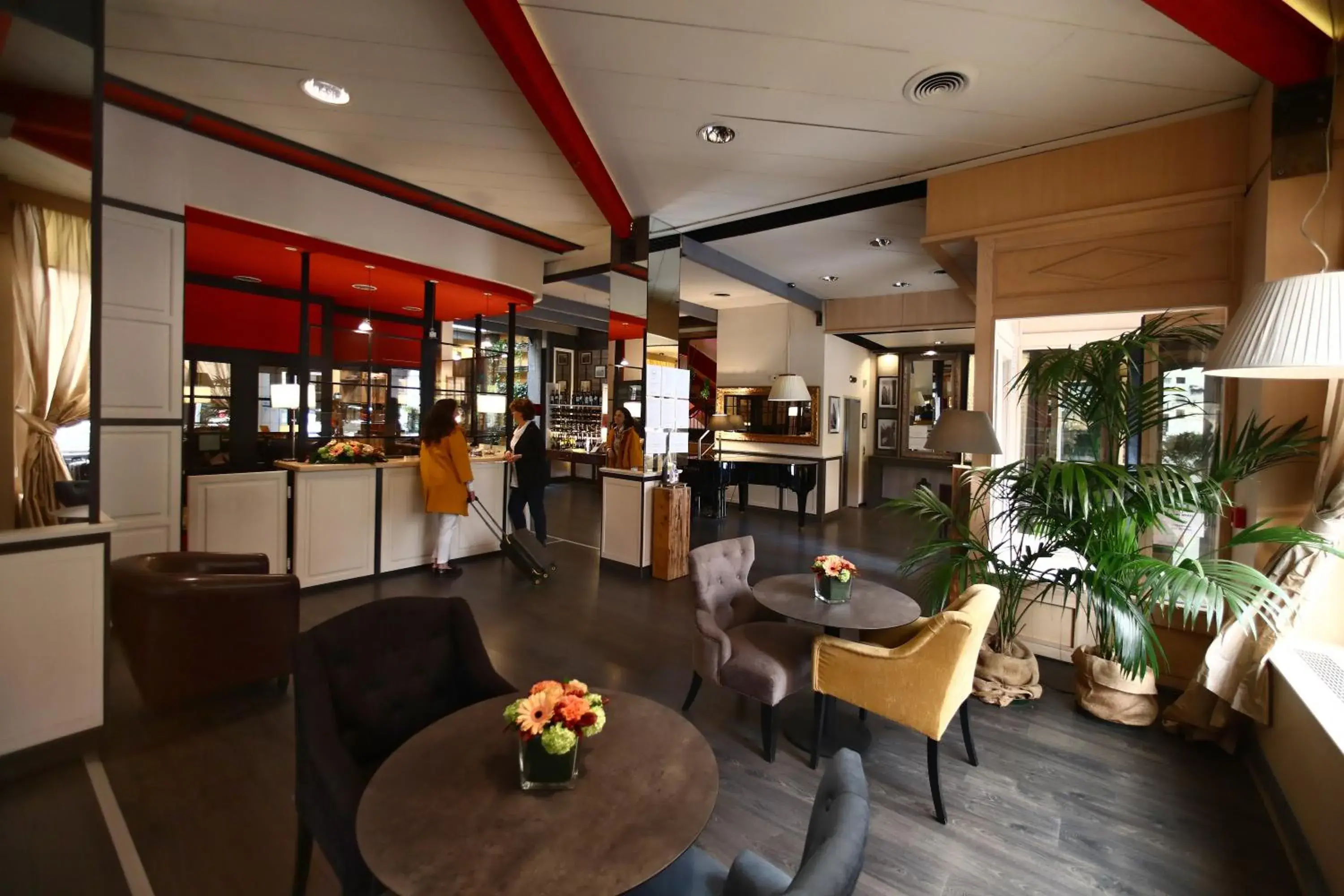 Lobby or reception in Hotel Italia Lobby or reception in Hotel Italia