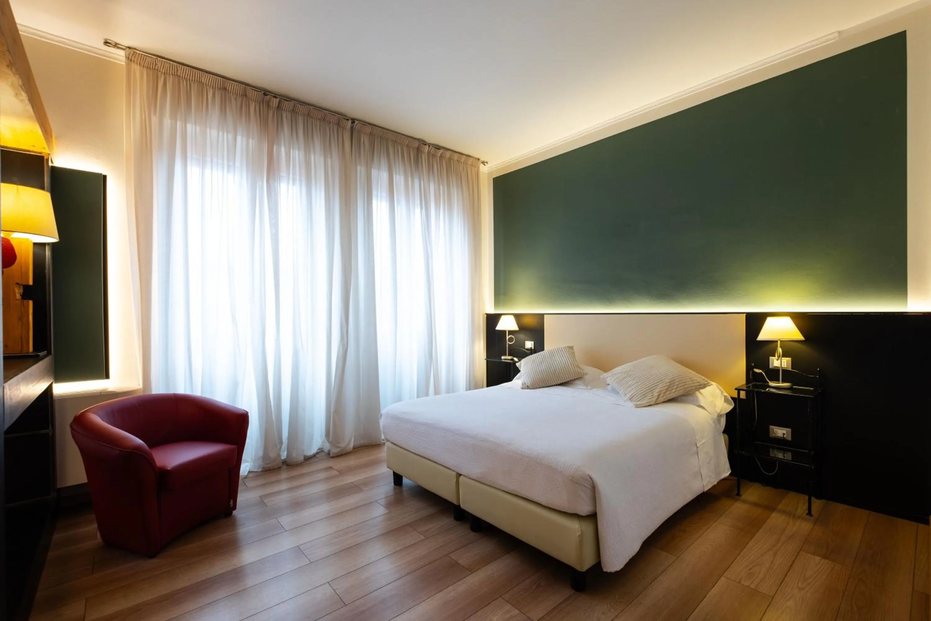 Bed in Hotel Italia