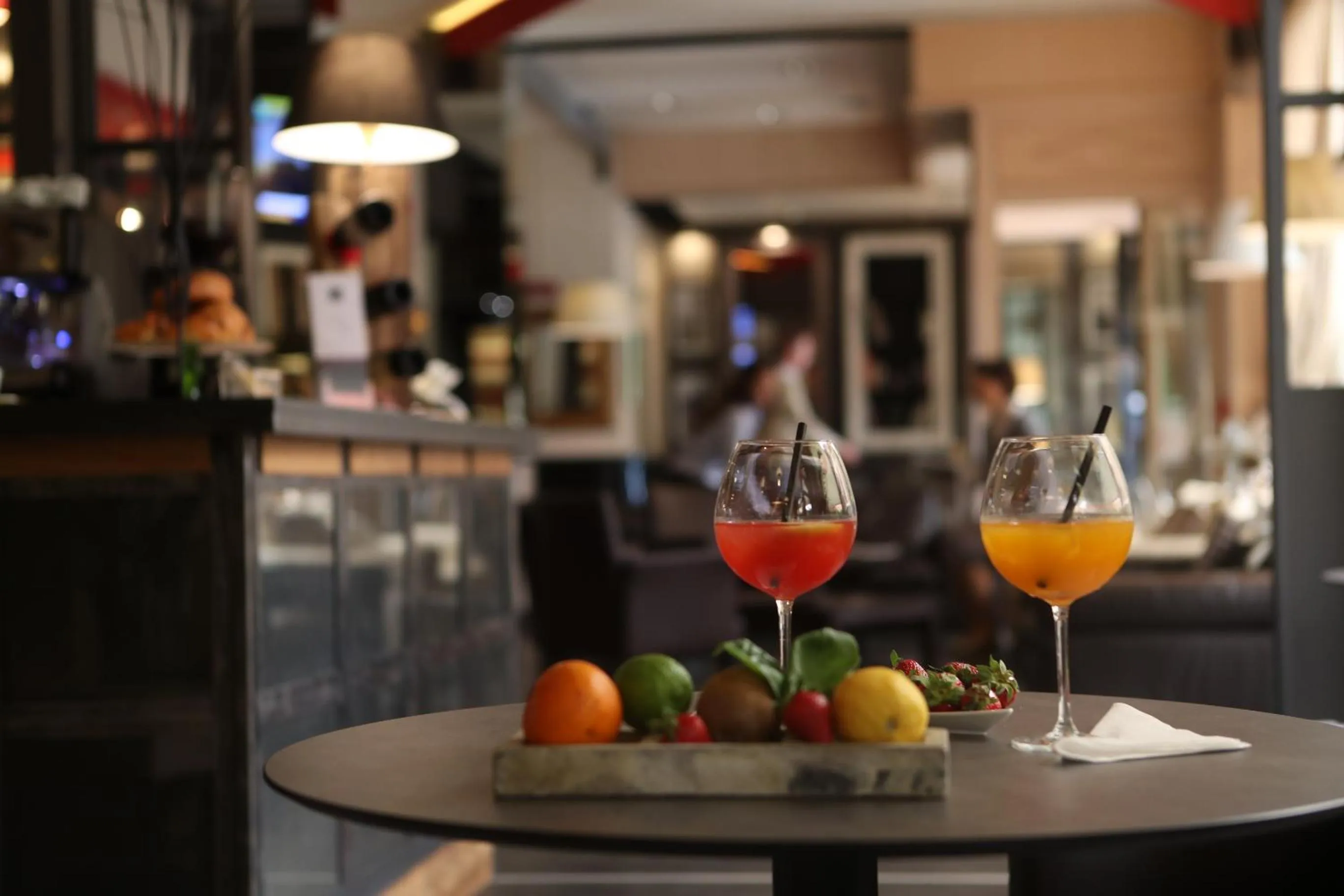 Communal lounge/ TV room in Hotel Italia