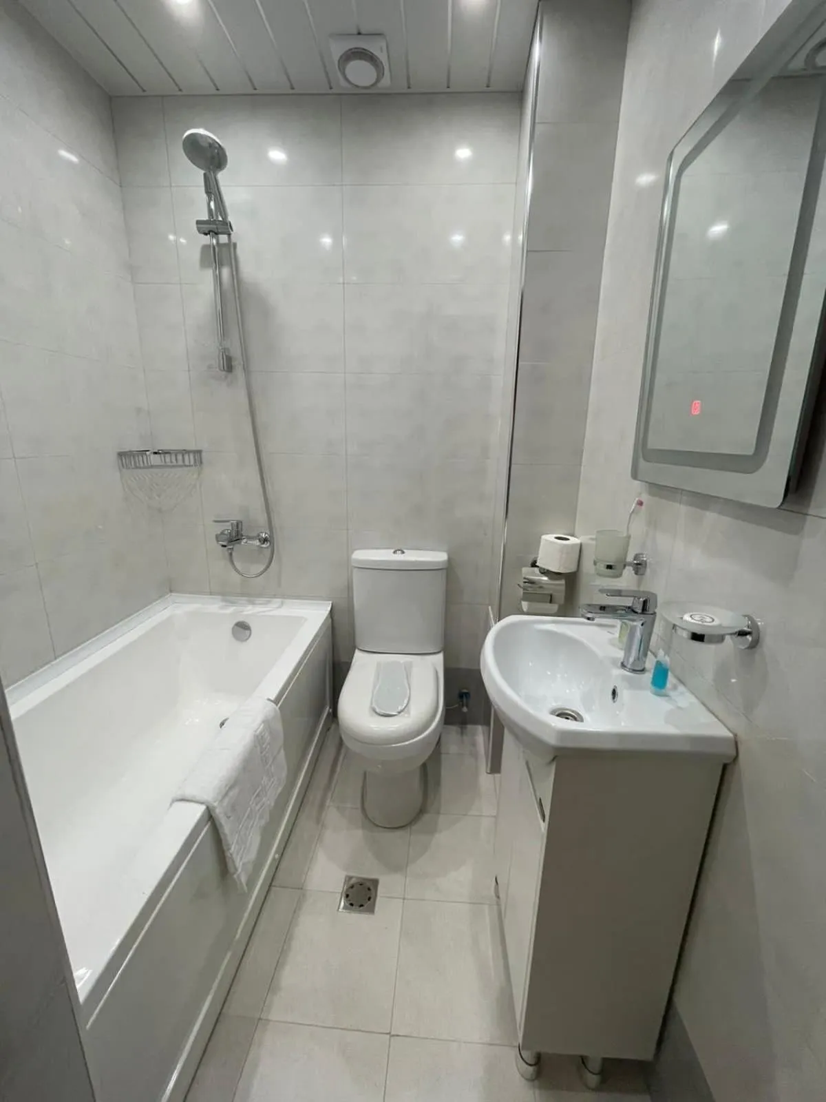 Bathroom in Anga Yerevan Hotel