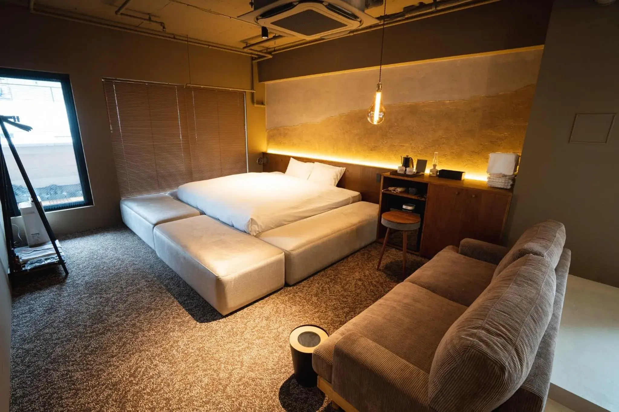 Bed in SAUNALAND ASAKUSA Bed in SAUNALAND ASAKUSA