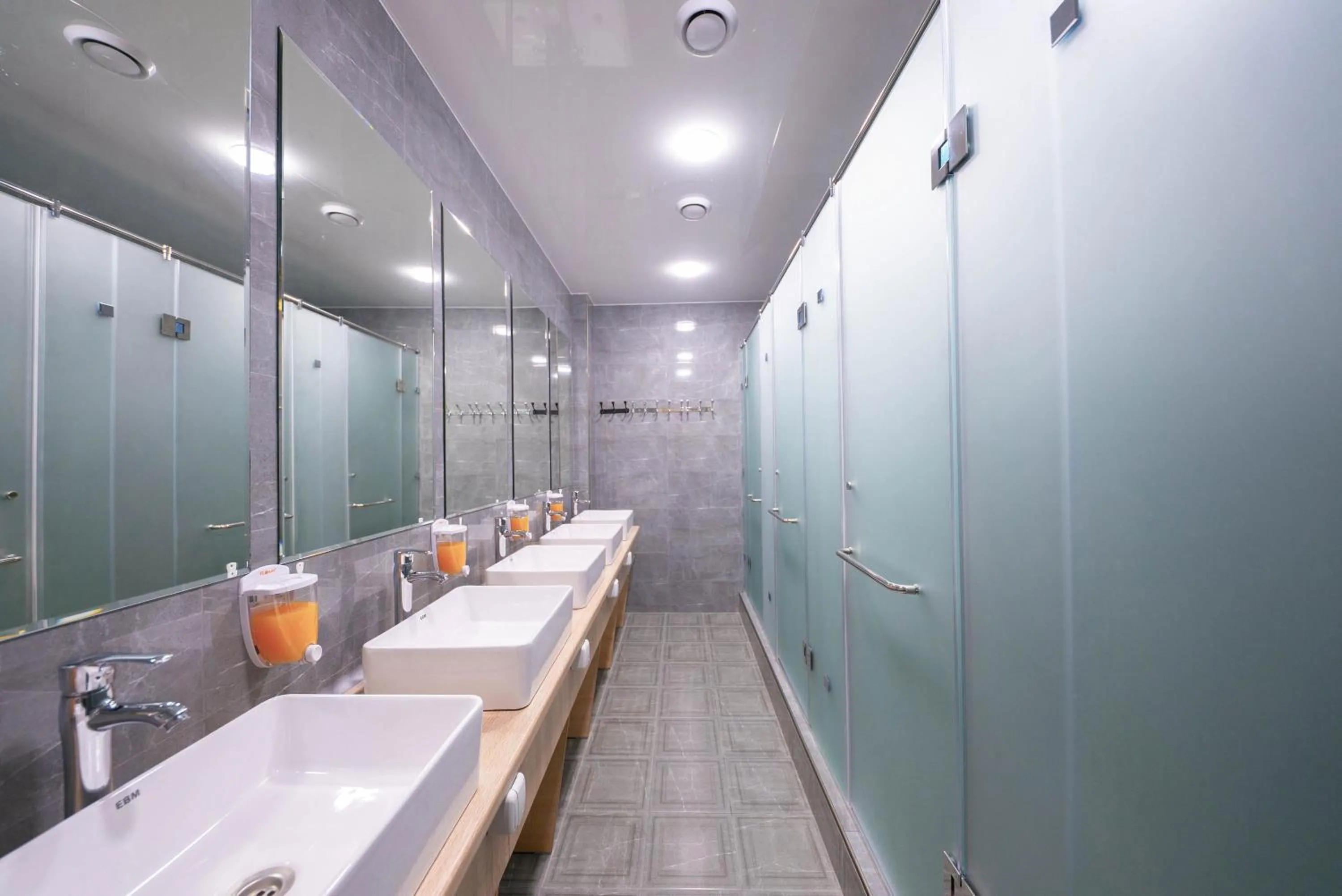 Bathroom in Kaganat Hostel