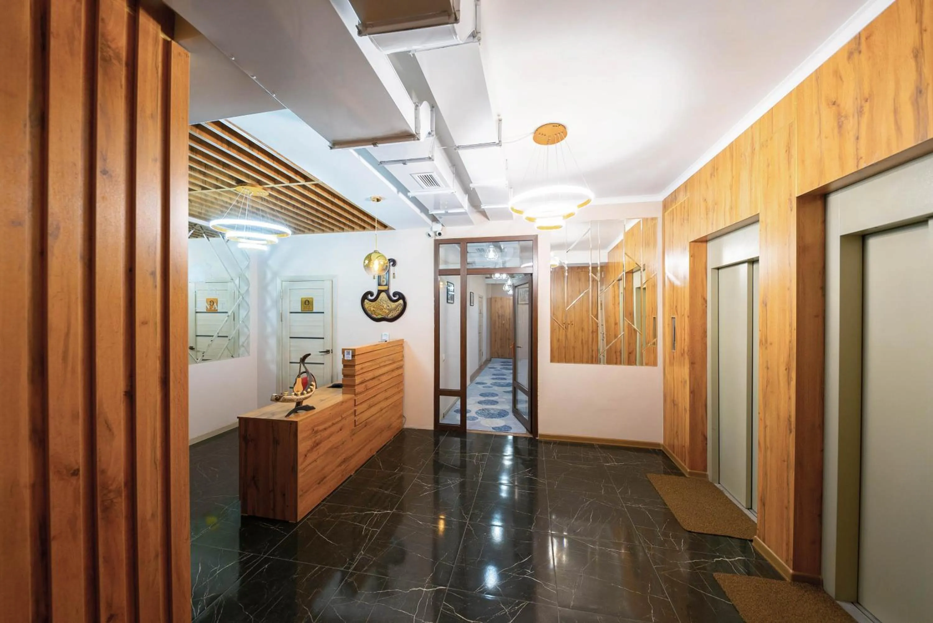 Property building in Kaganat Hostel