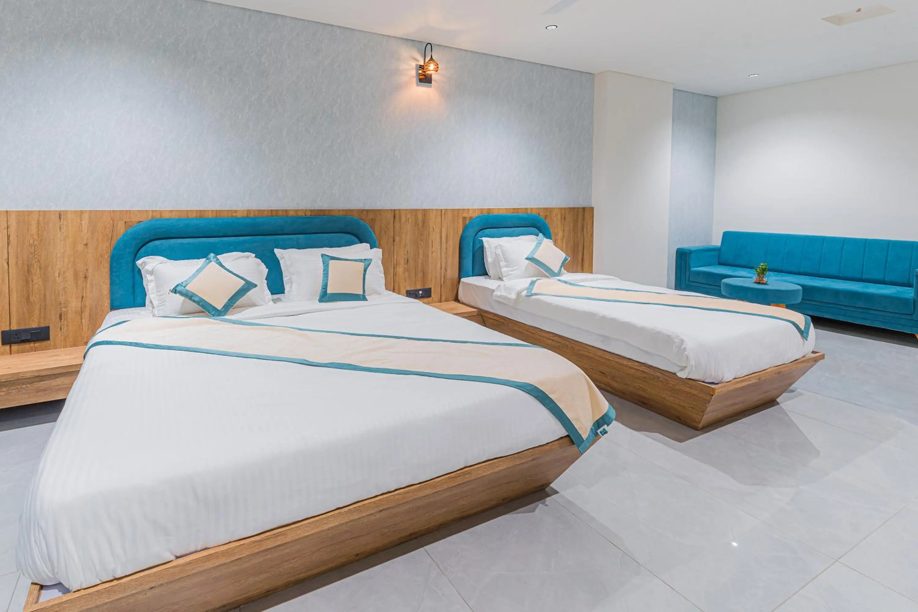 Bed in Hotel The Grand Heaven