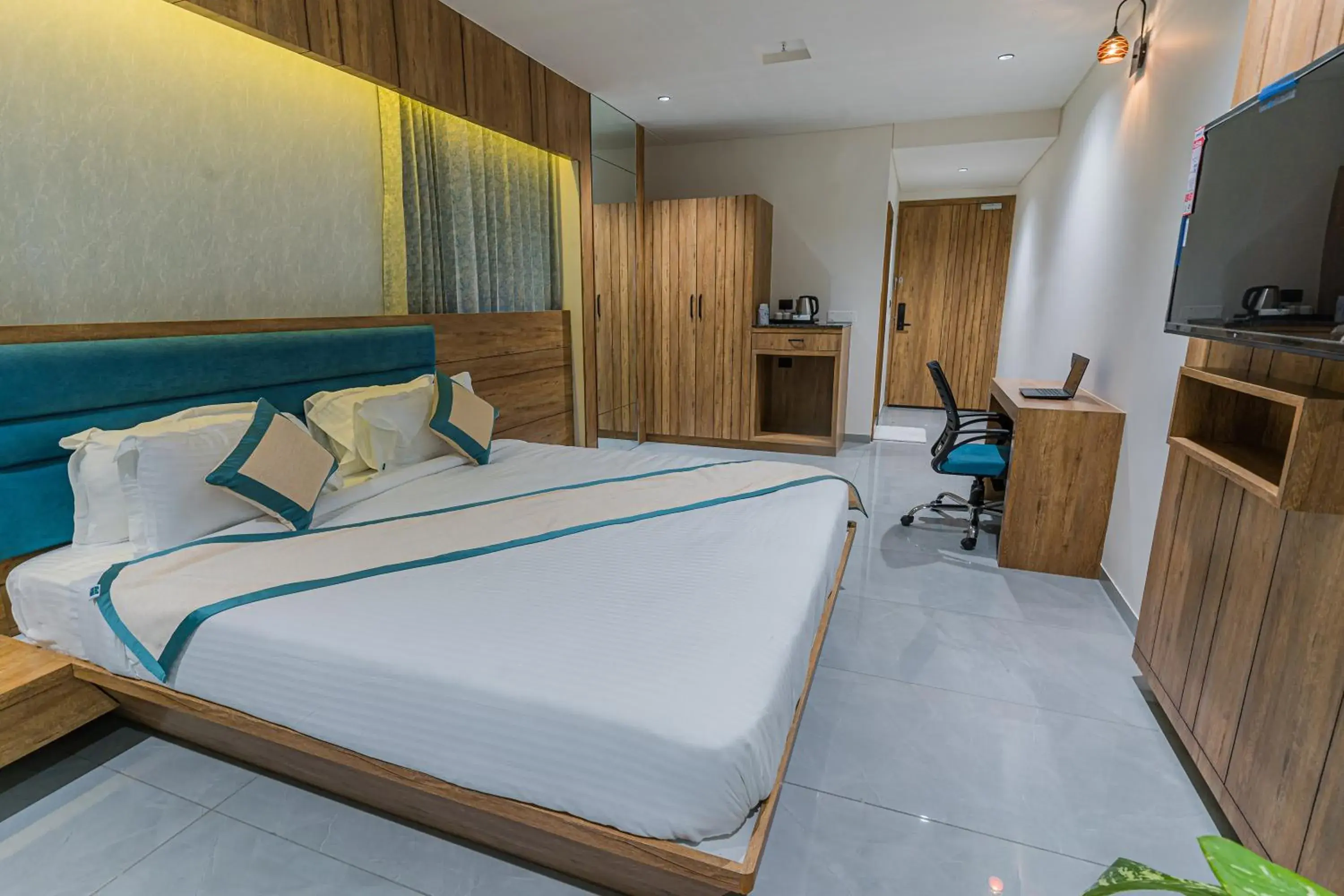 Bed in Hotel The Grand Heaven Bed in Hotel The Grand Heaven