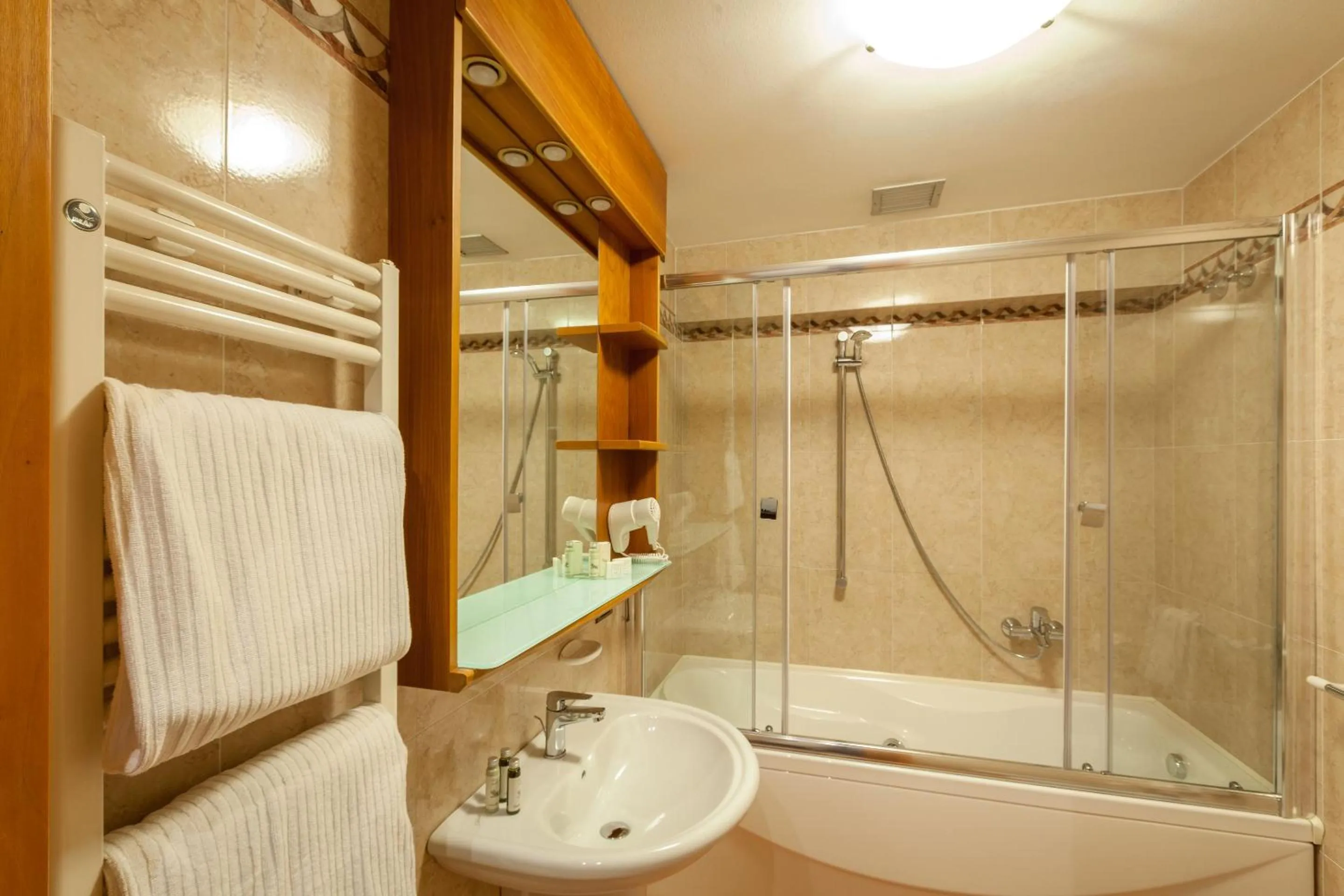 Bathroom in Hotel Canon d'Oro