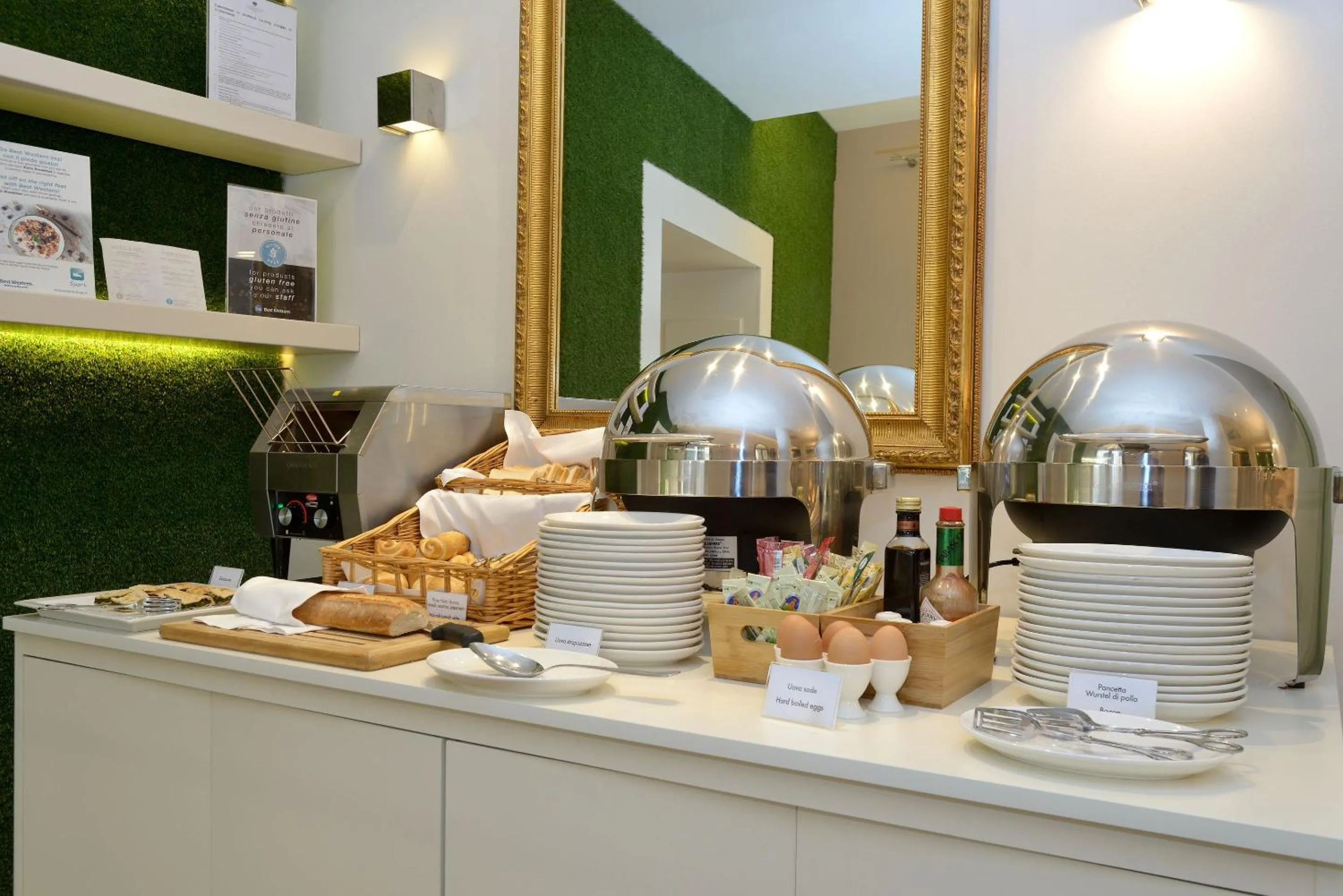 English/Irish breakfast in Hotel Canon d'Oro