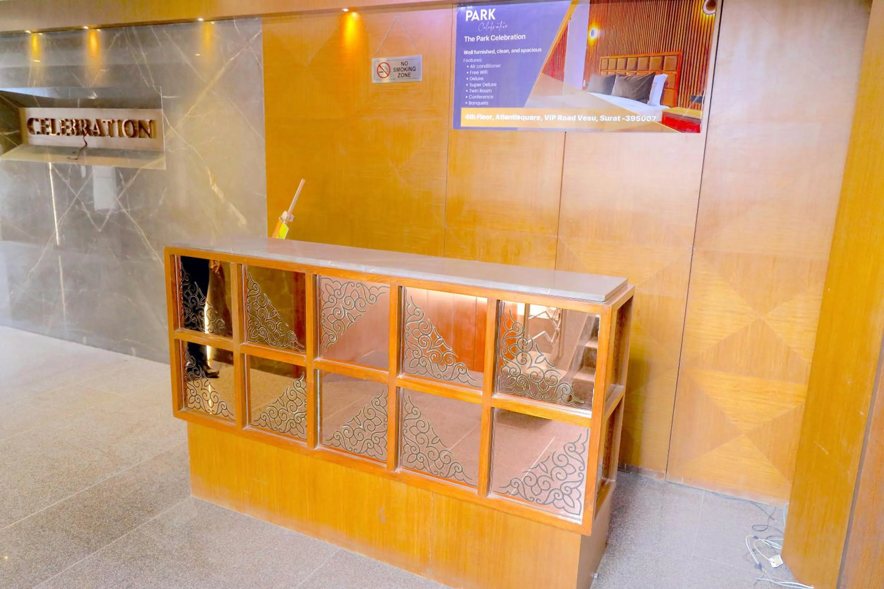 Seating area in The Park Celebration