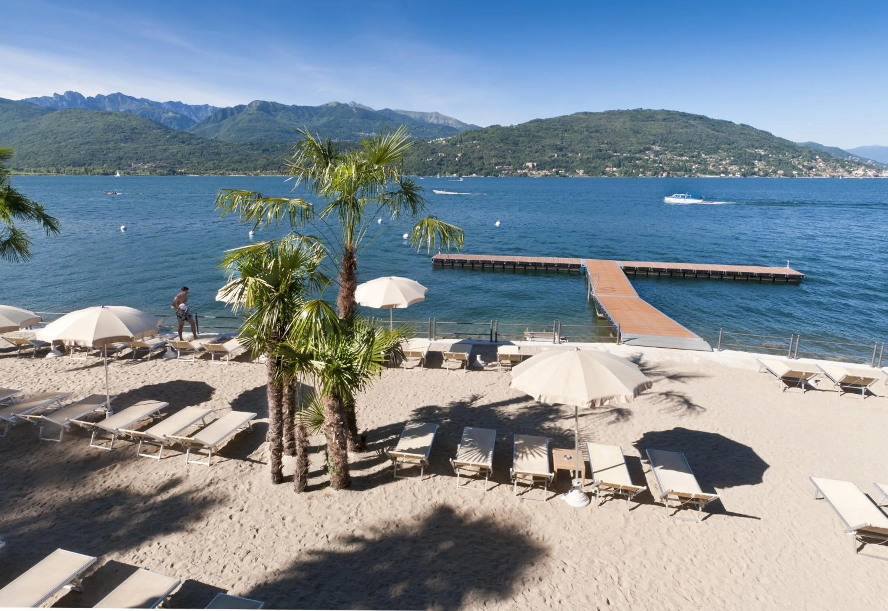 Beach in Hotel Splendid