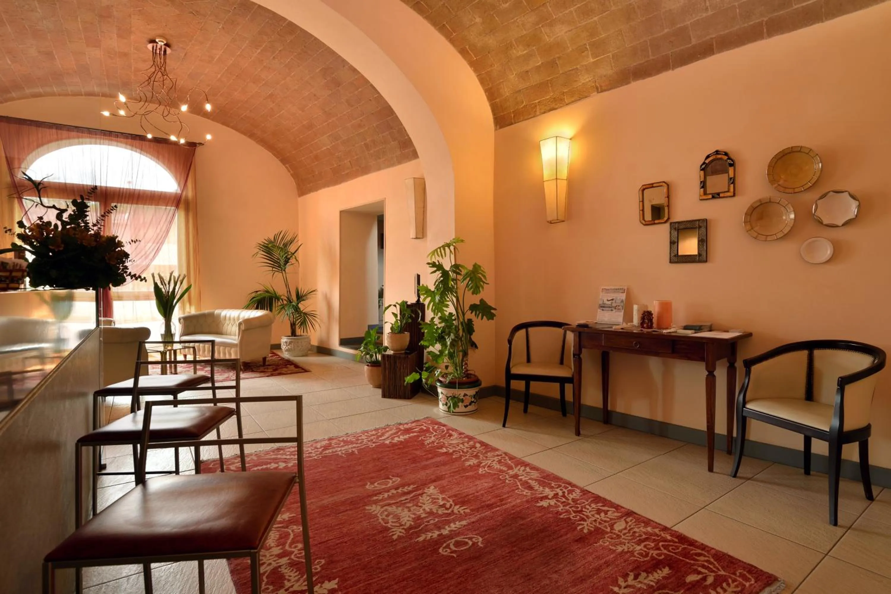 Living room in Hotel La Colonna