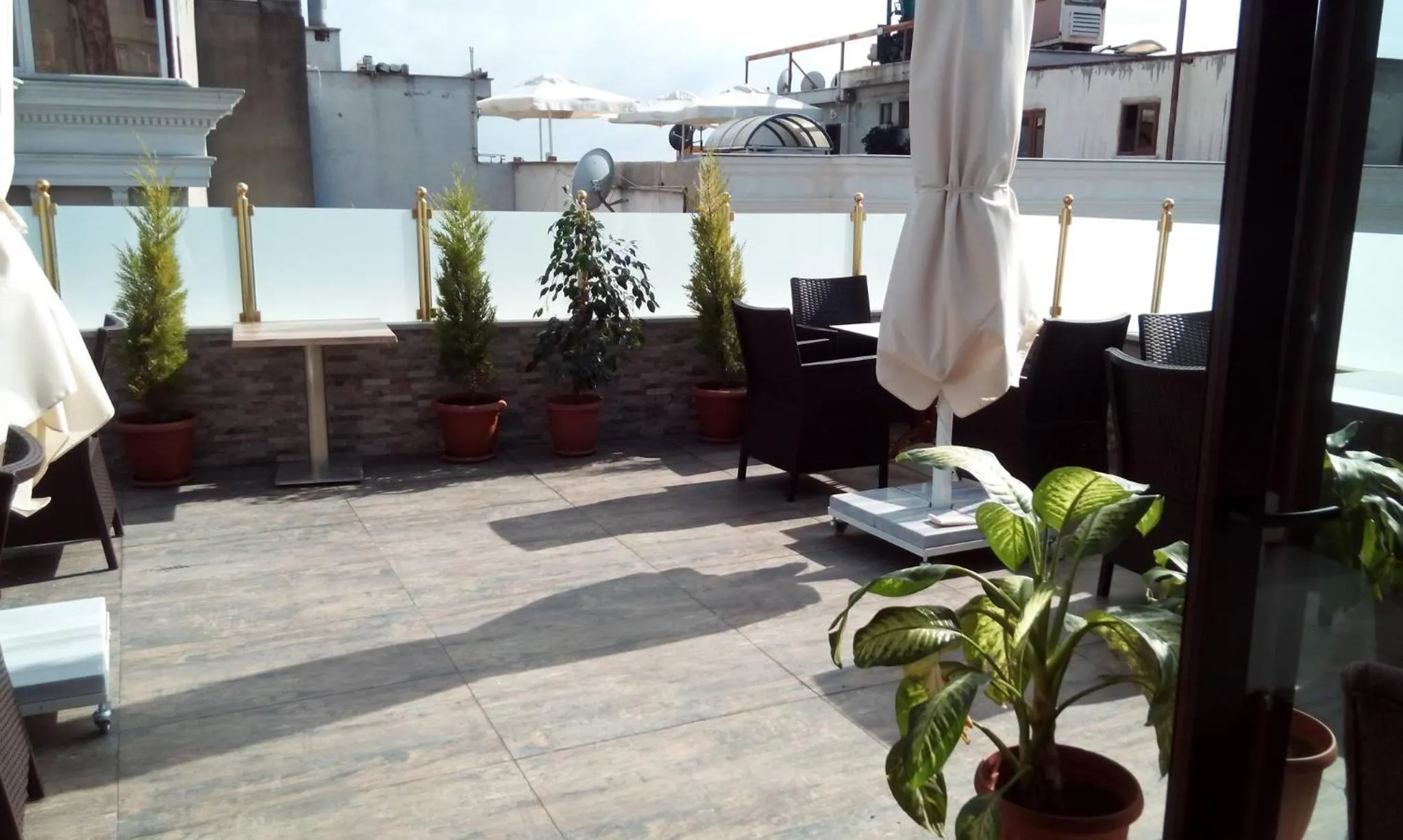 Balcony/Terrace in Golden Rain Hotel Old City