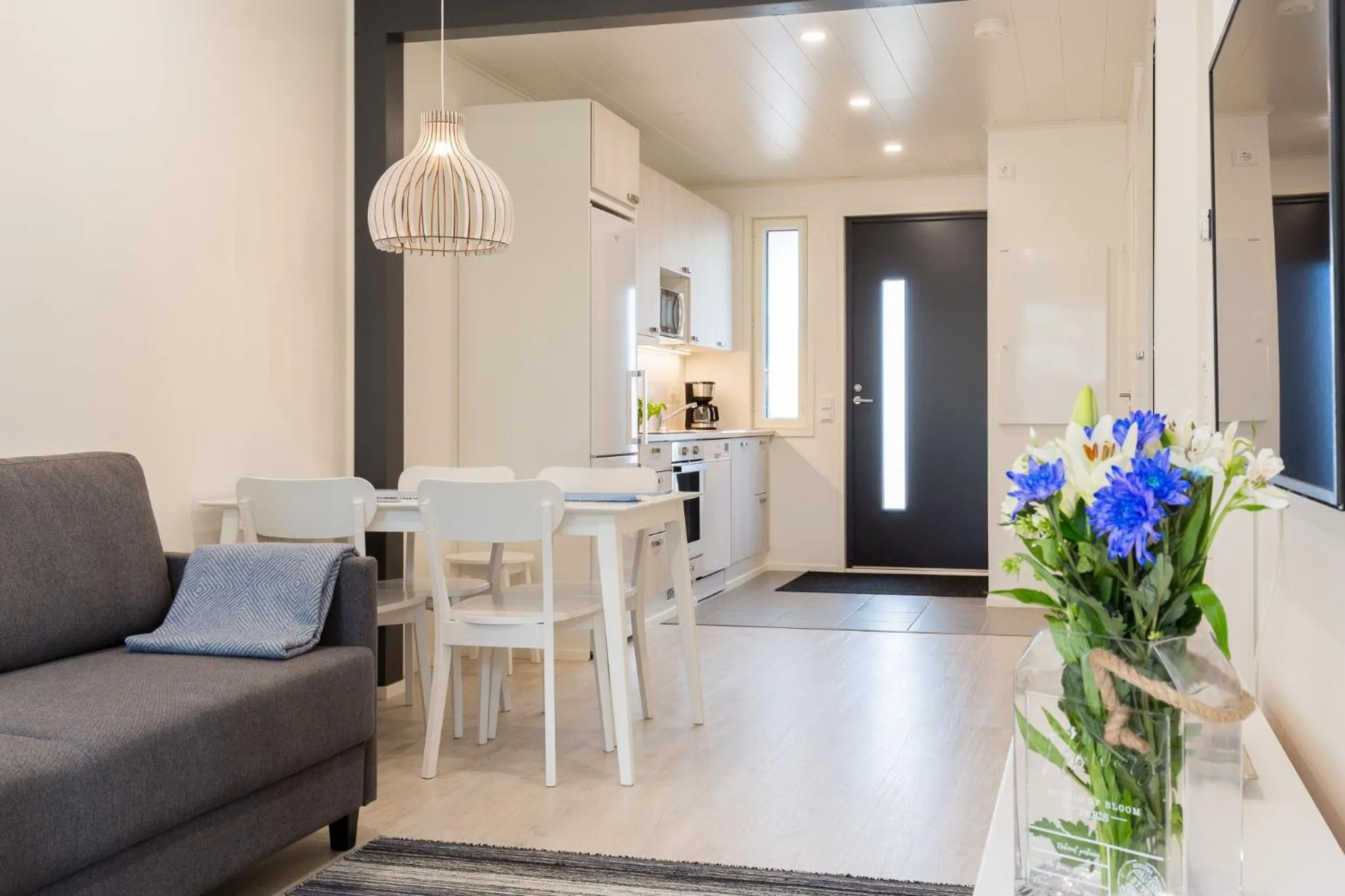 Bedroom in Tuomenkartano Apartments by Hiekka Booking