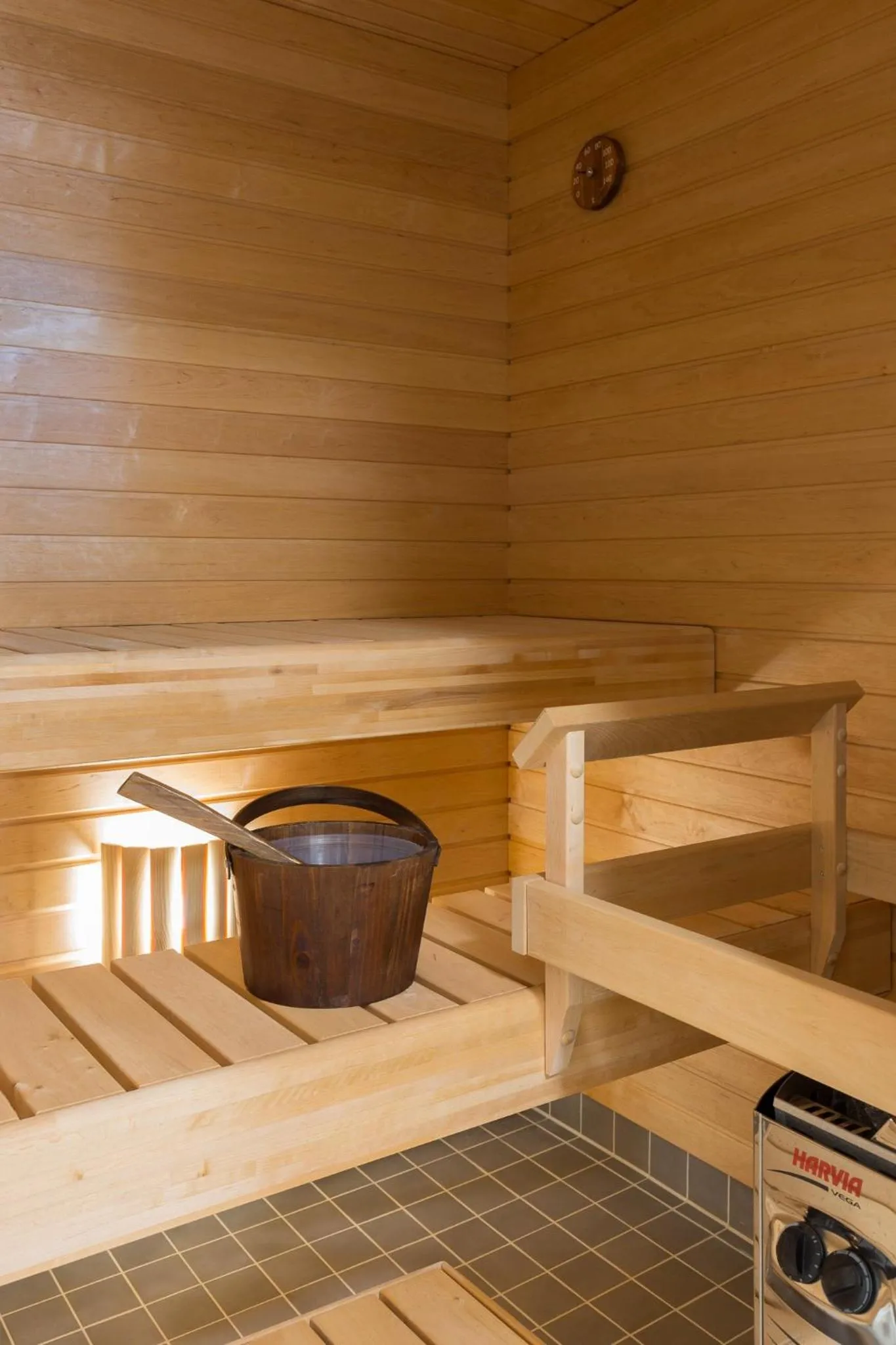 Sauna in Tuomenkartano Apartments by Hiekka Booking
