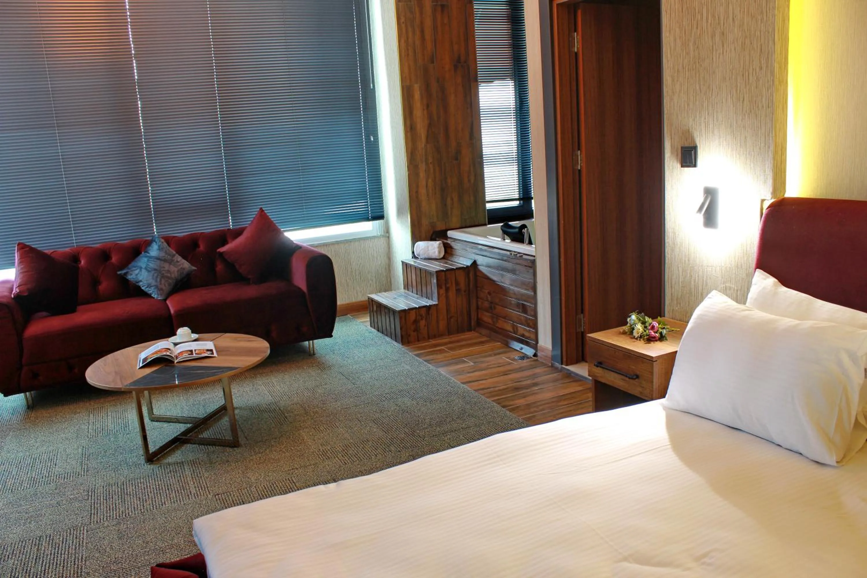 Bed in Mardiva Hotel