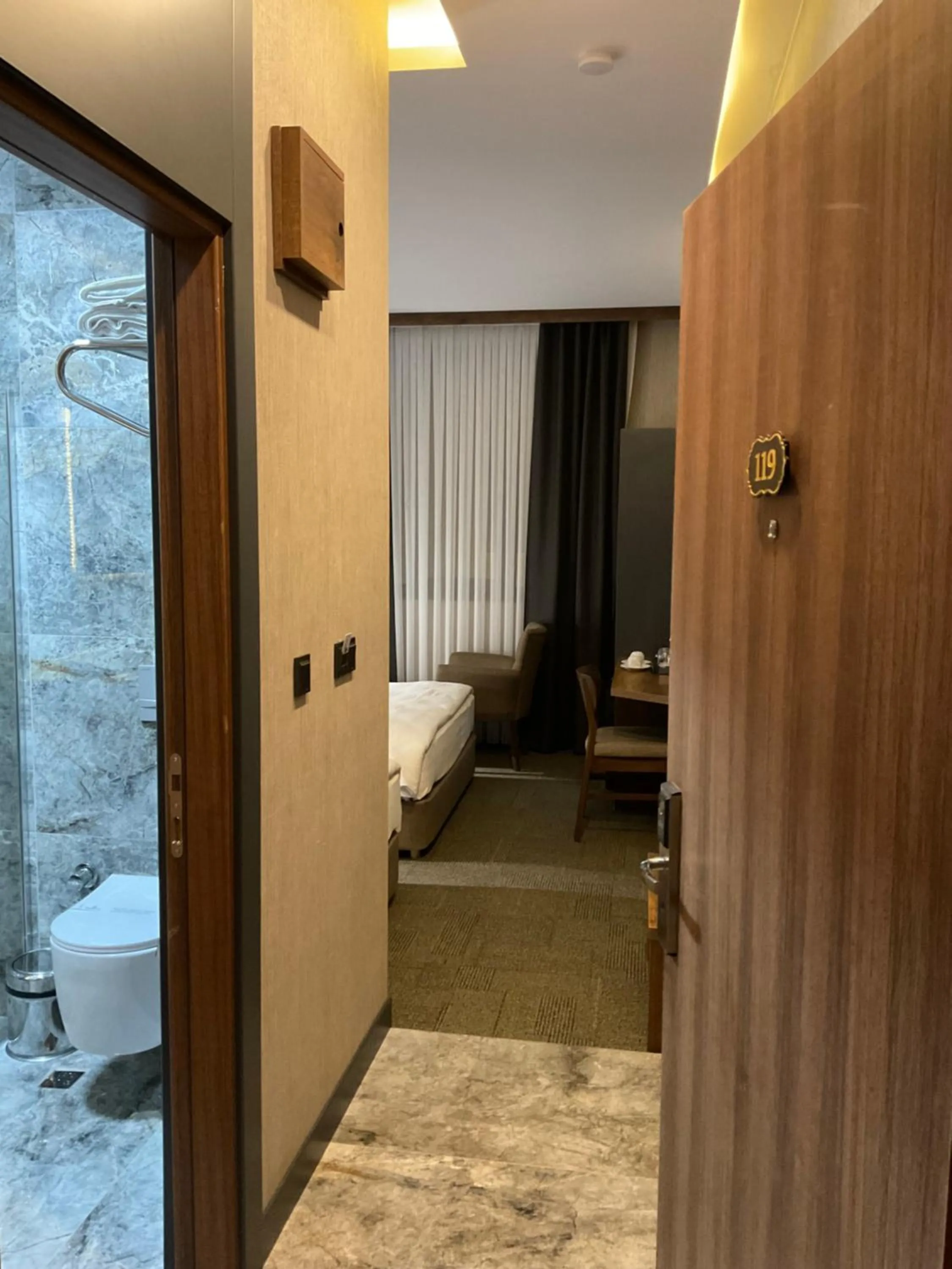 Bed in Mardiva Hotel