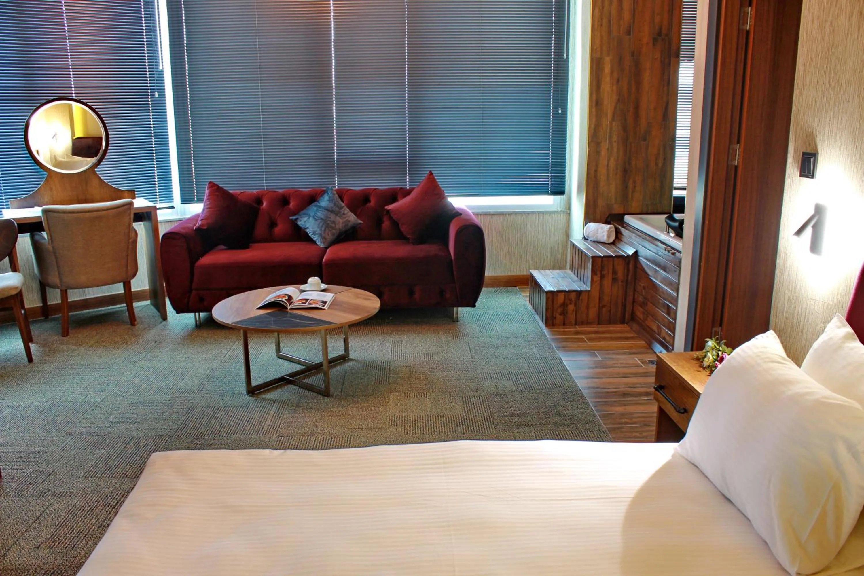 Bed in Mardiva Hotel