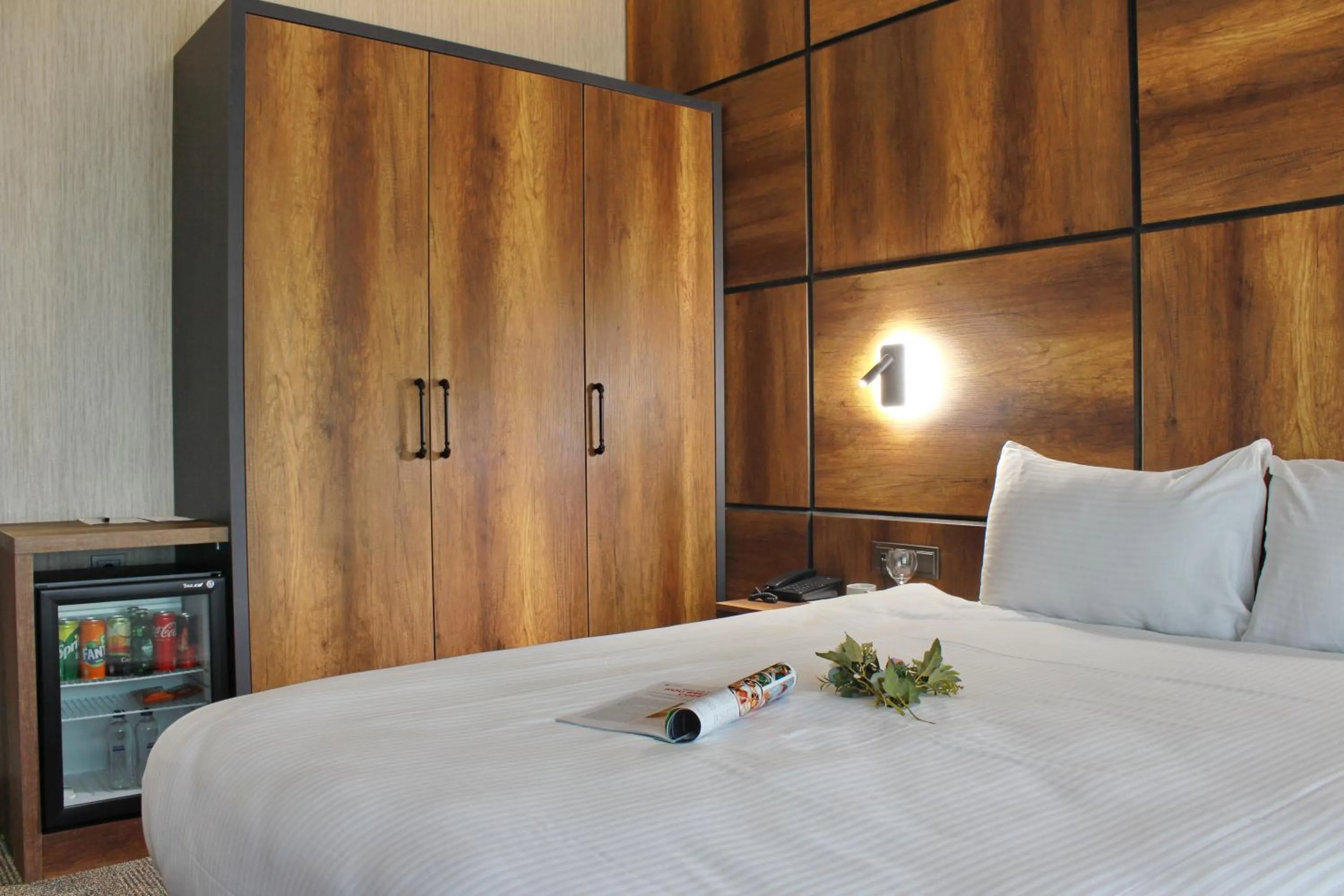 Bed in Mardiva Hotel