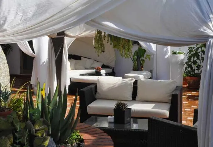 Patio in Hotel Torre