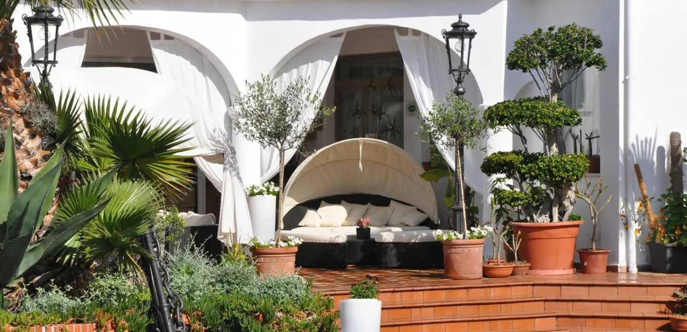 Patio in Hotel Torre