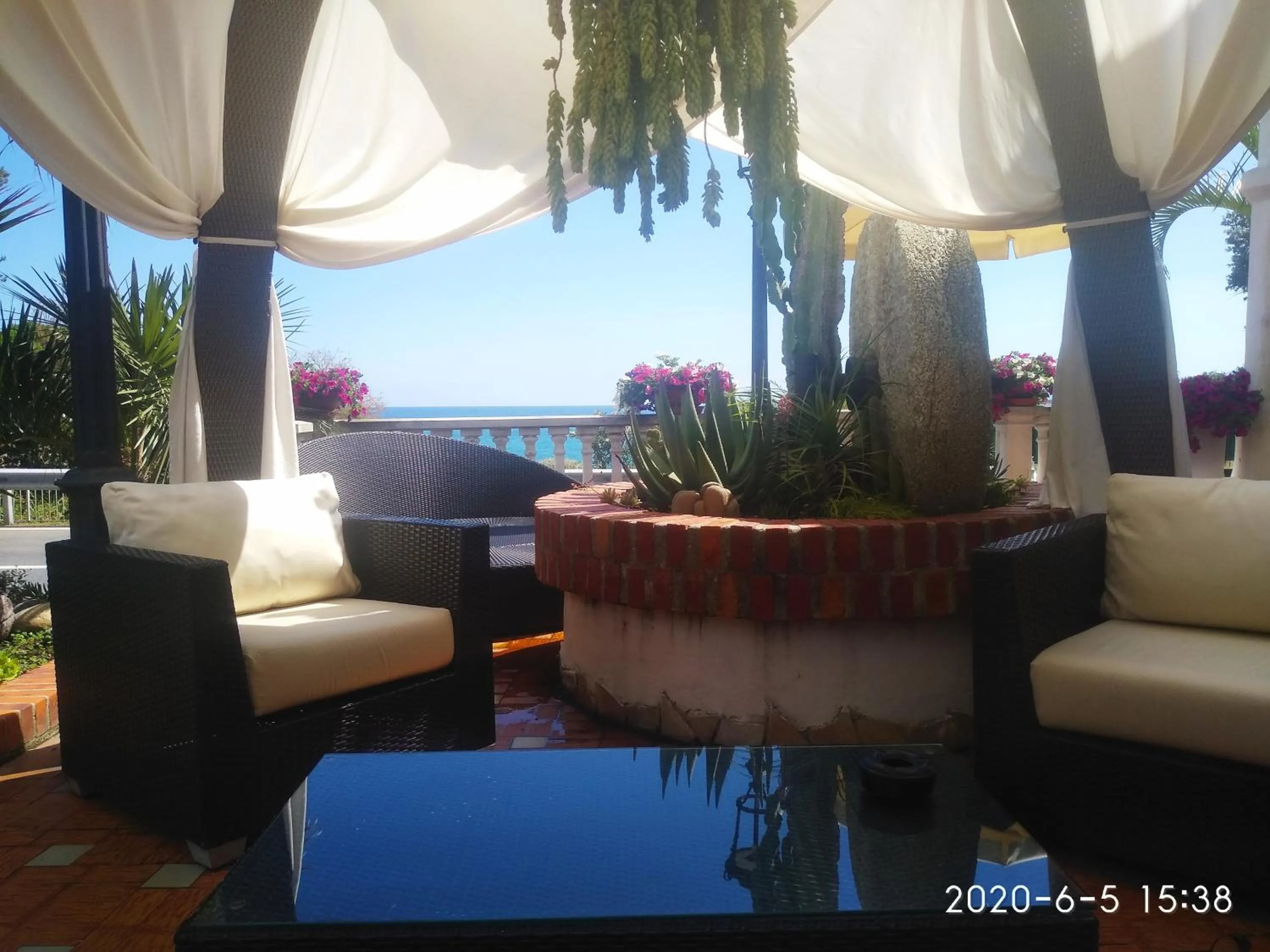 Patio in Hotel Torre