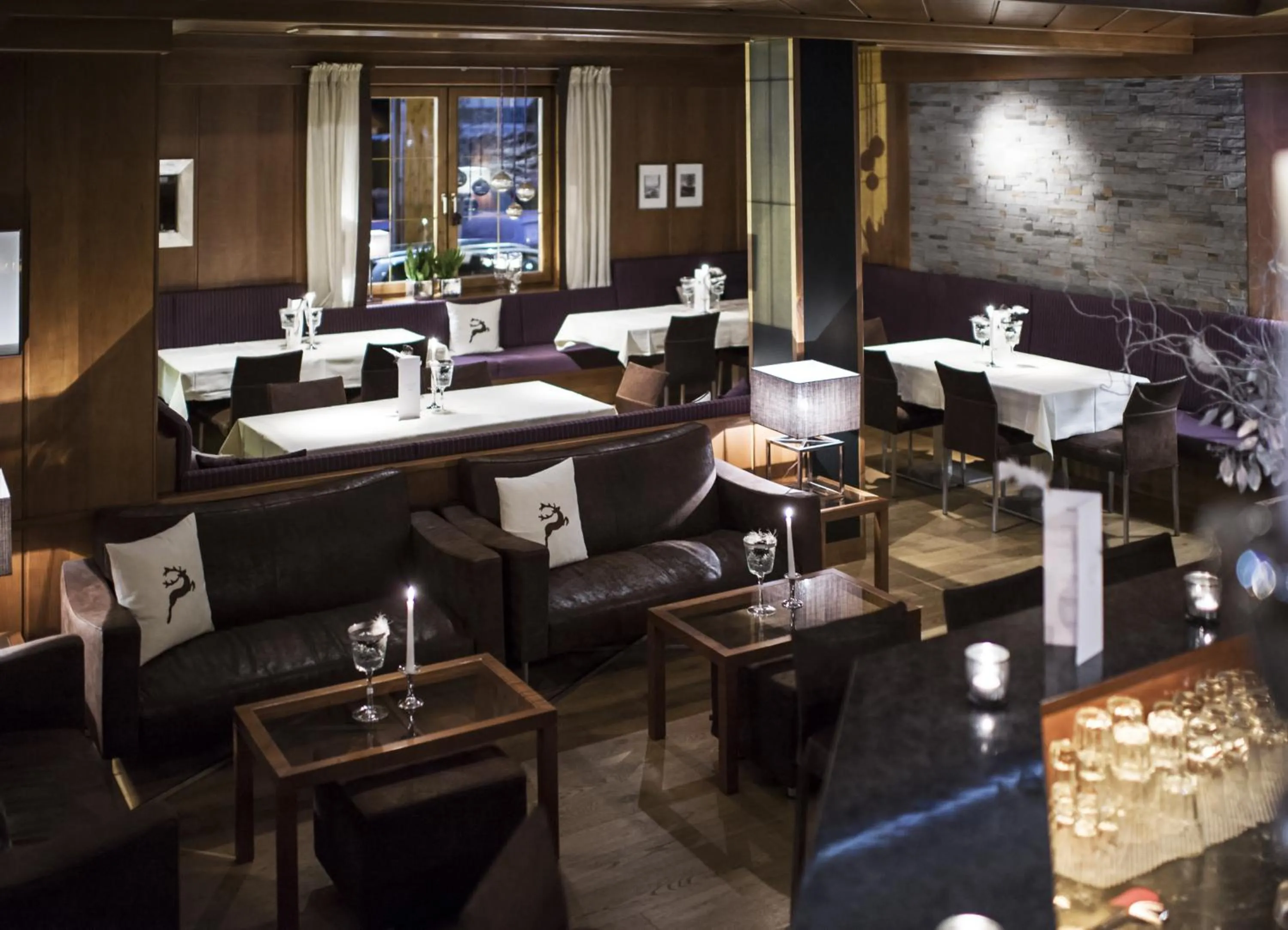 Restaurant/places to eat in Alpines Gourmet Hotel Montanara