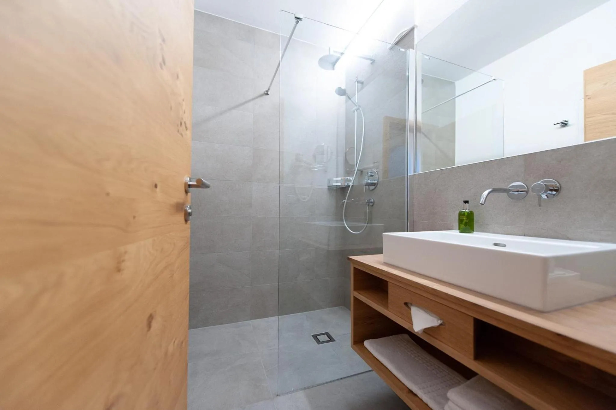 Bathroom in Alpines Gourmet Hotel Montanara