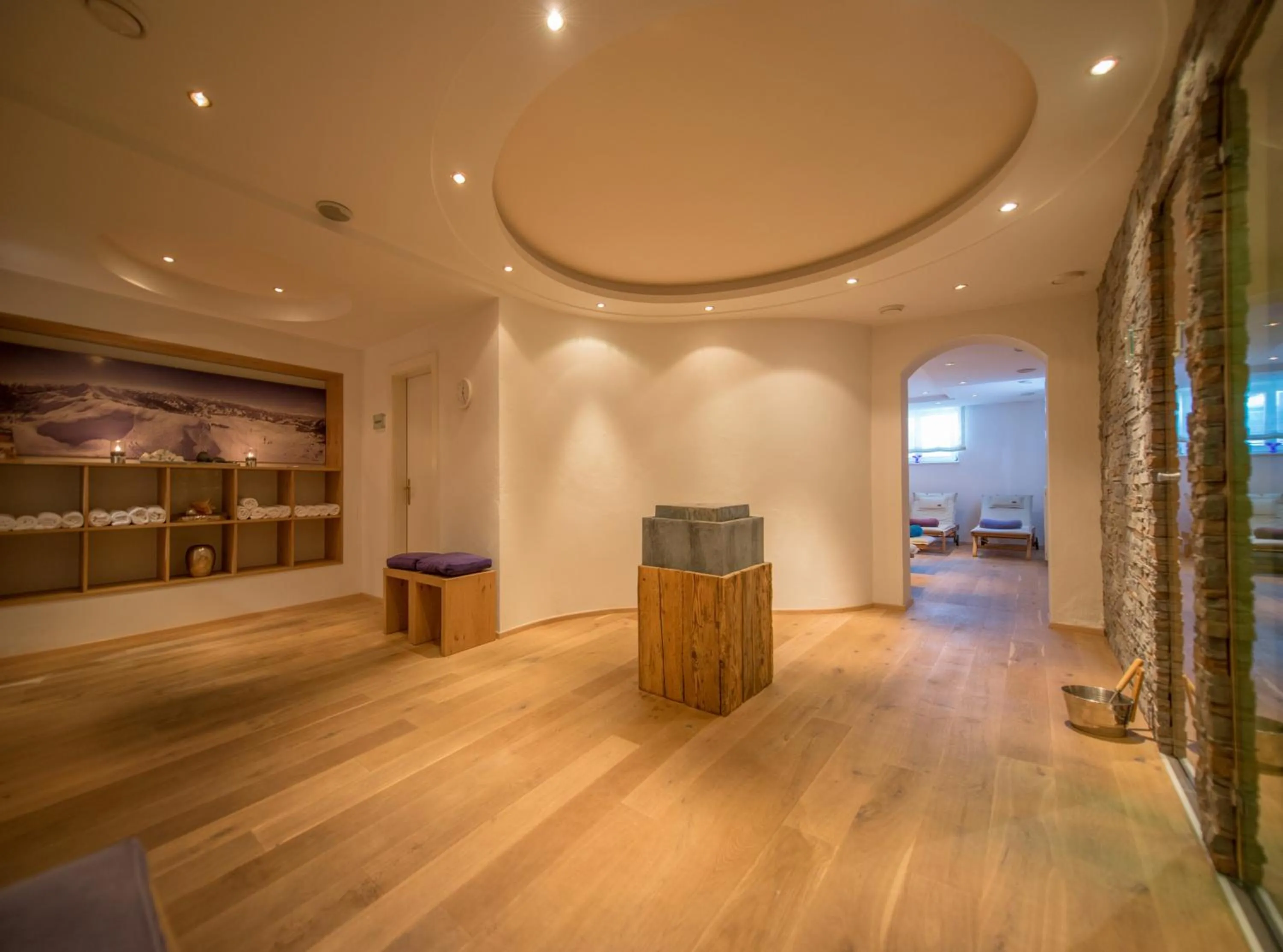 Spa and wellness centre/facilities in Alpines Gourmet Hotel Montanara