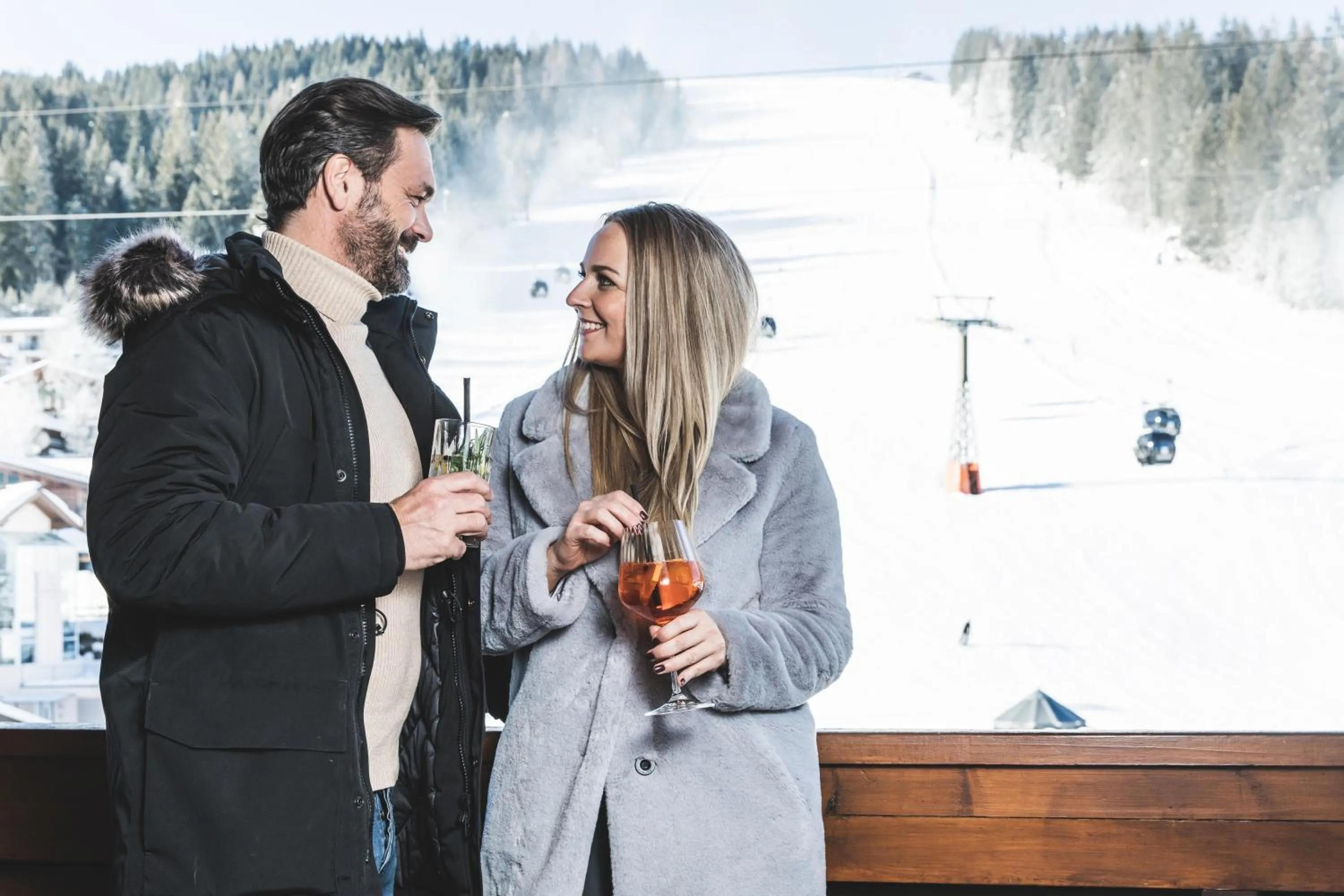 People in Alpines Gourmet Hotel Montanara