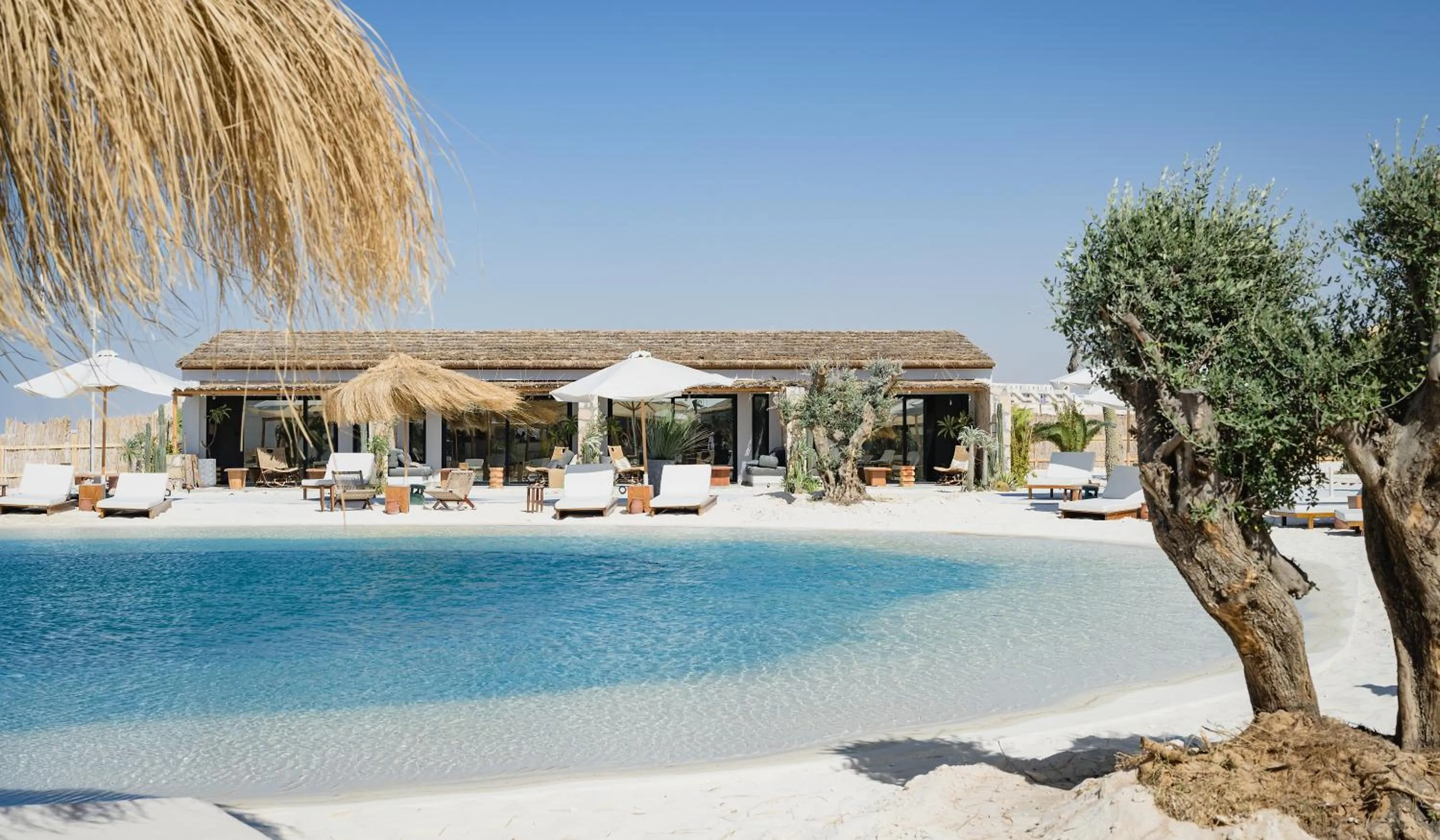 Swimming pool in Marmarica Boutique Cabanas - Ras El Hekma - North Coast Top Rated Luxury Stay