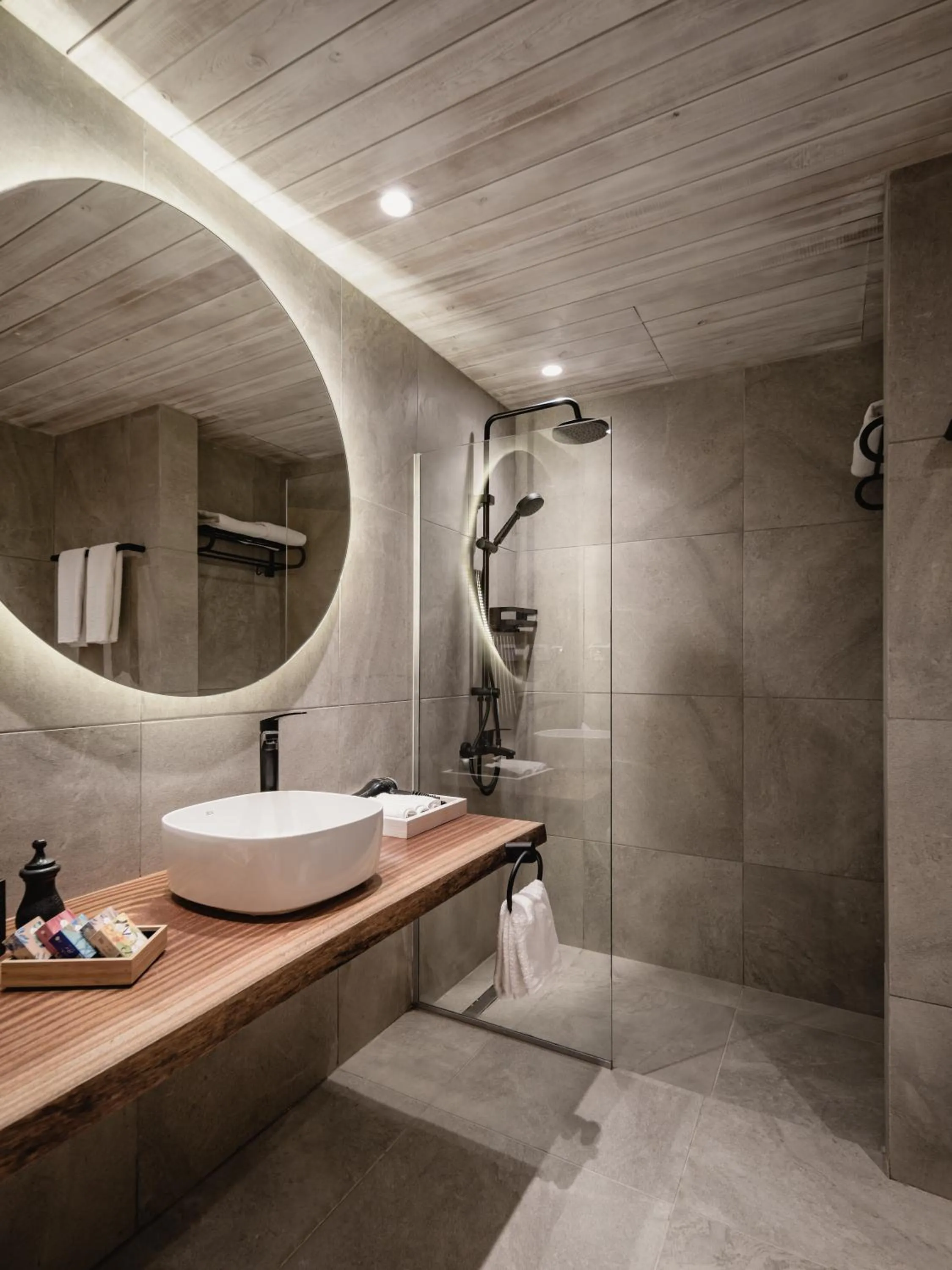 Shower in Marmarica Boutique Cabanas - Ras El Hekma - North Coast Top Rated Luxury Stay