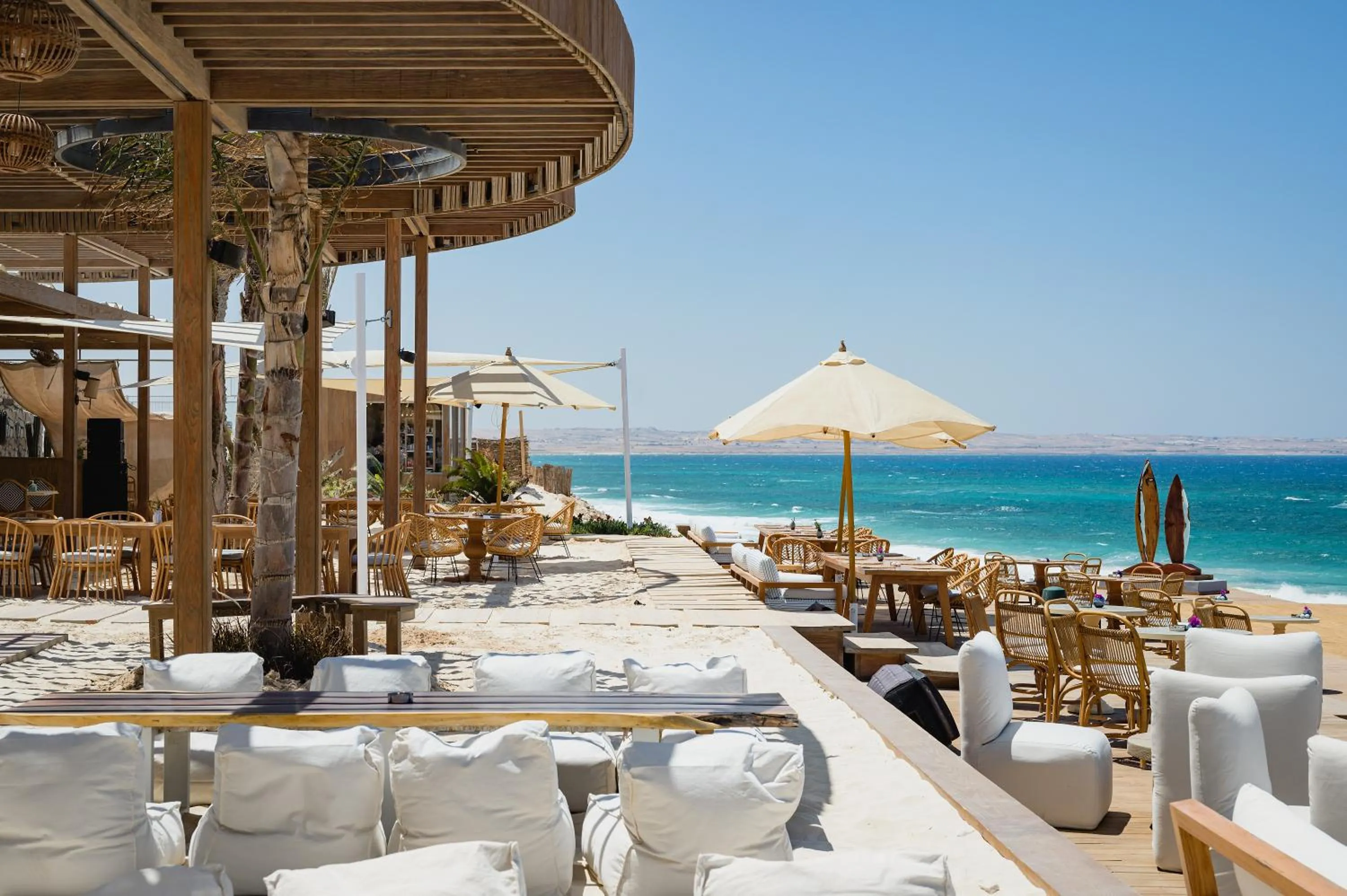 Restaurant/places to eat in Marmarica Boutique Cabanas - Ras El Hekma - North Coast Top Rated Luxury Stay