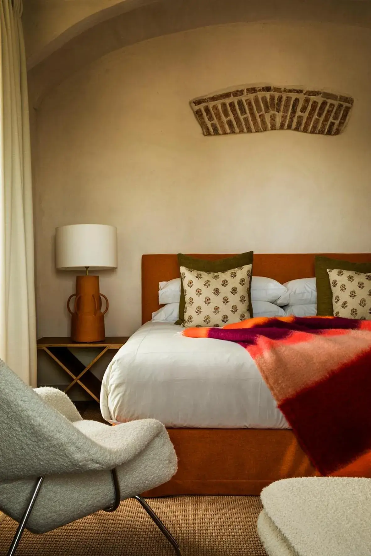 Decorative detail, Bed in La Dehesa de Don Pedro Decorative detail, Bed in La Dehesa de Don Pedro