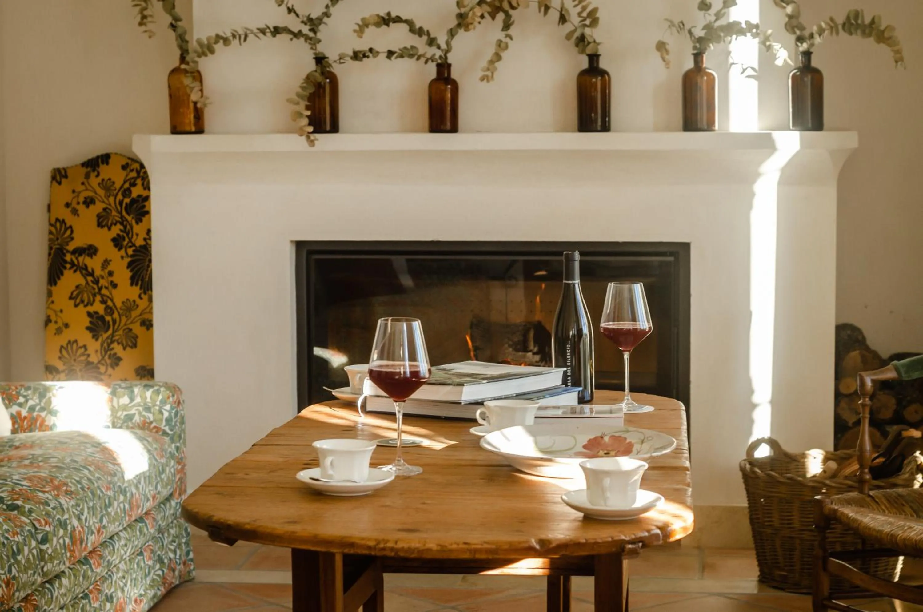 Living room in La Dehesa de Don Pedro