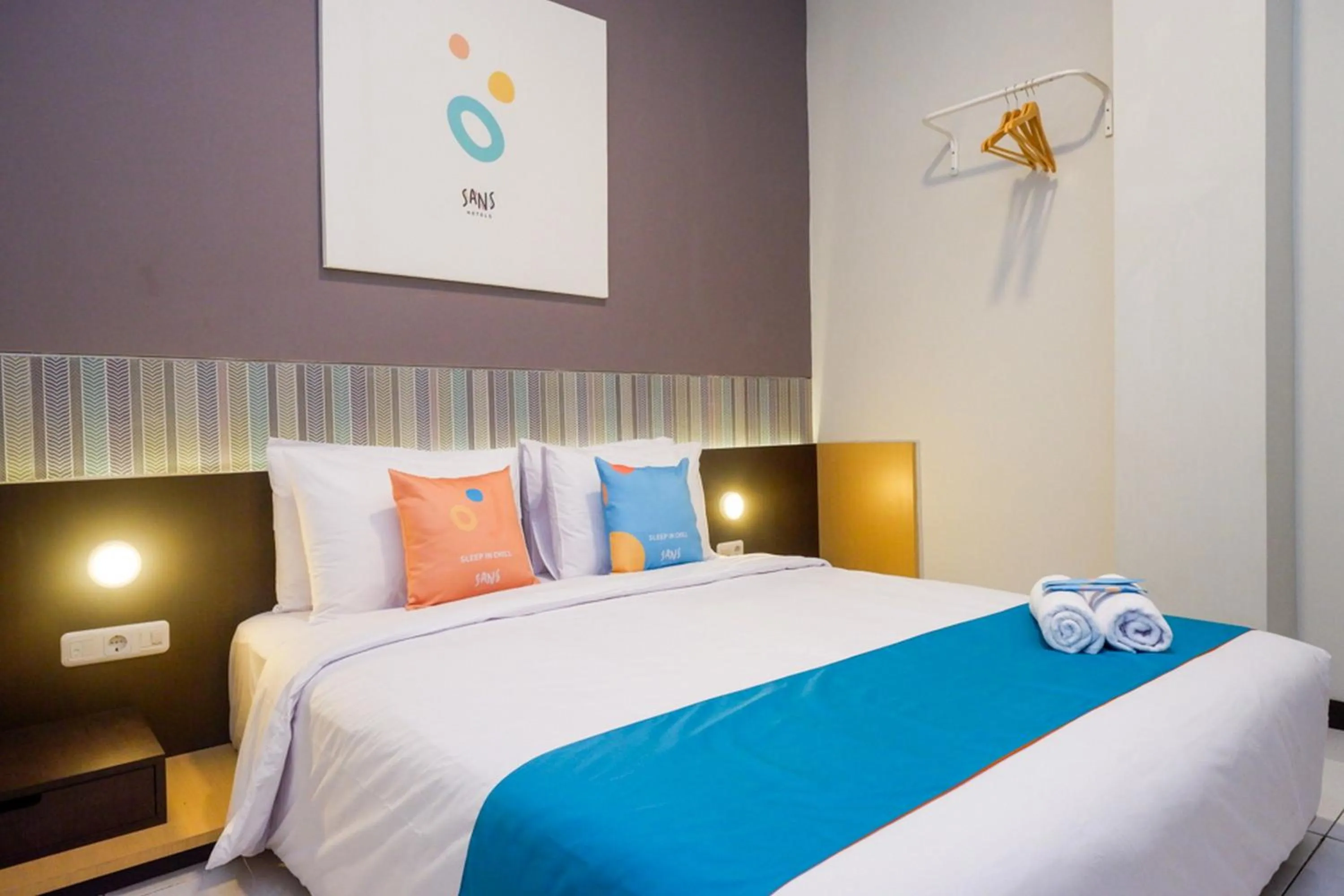 Bedroom, Bed in Sans Hotel Good Wish Semarang