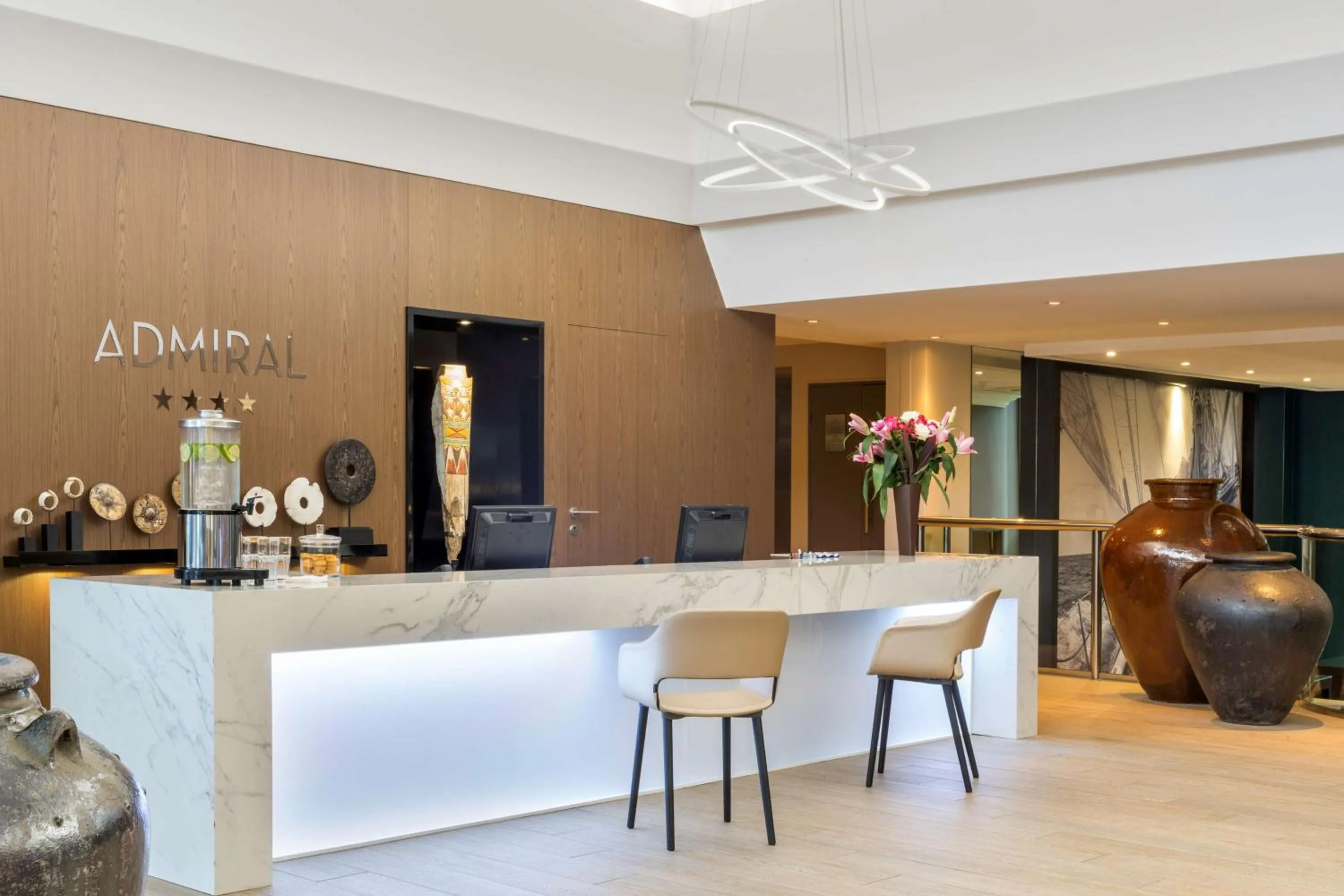 Lobby or reception in Best Western Plus Hotel Admiral