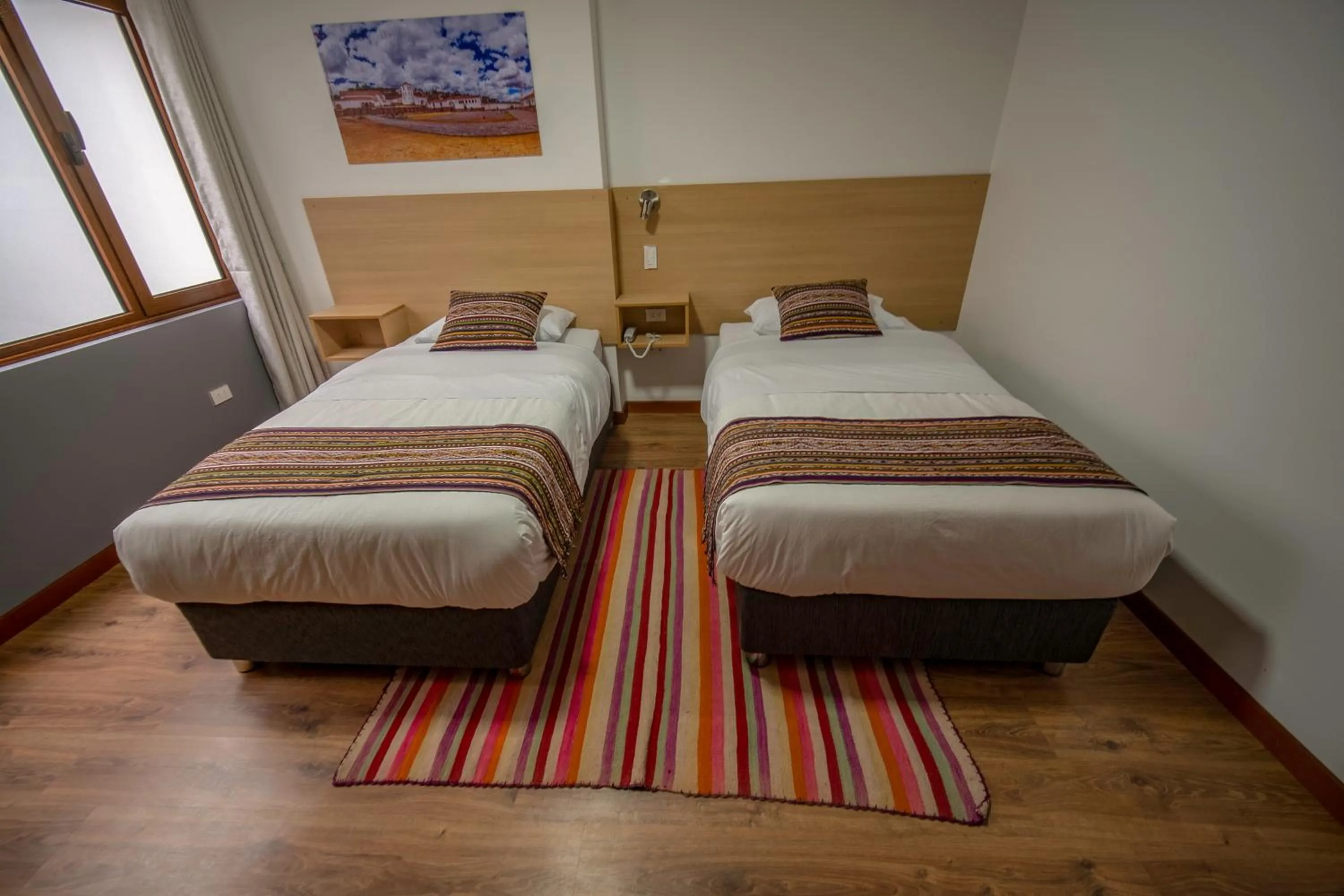Photo of the whole room, Bed in Ayni Cusco Hotel