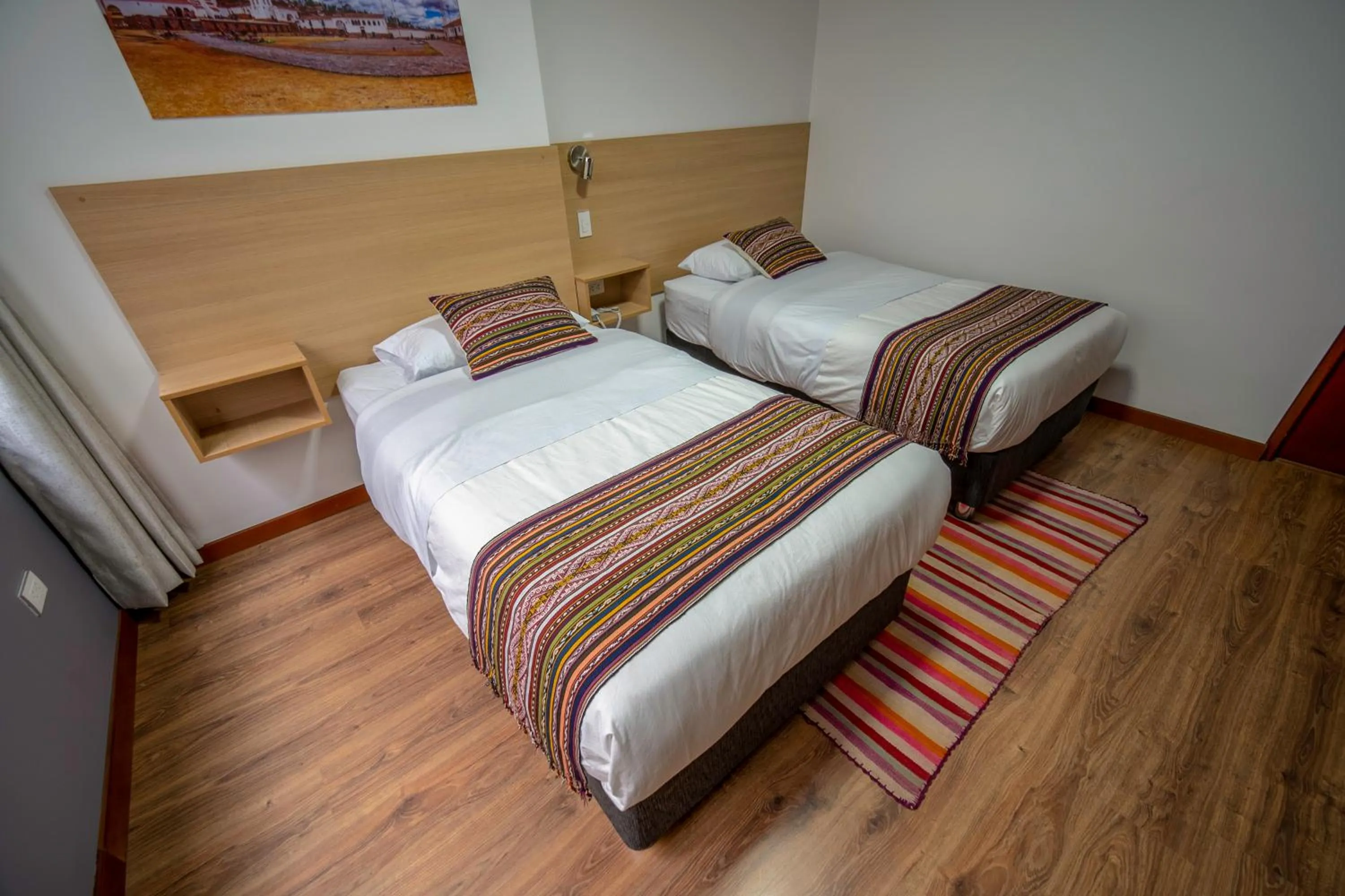 Photo of the whole room, Bed in Ayni Cusco Hotel