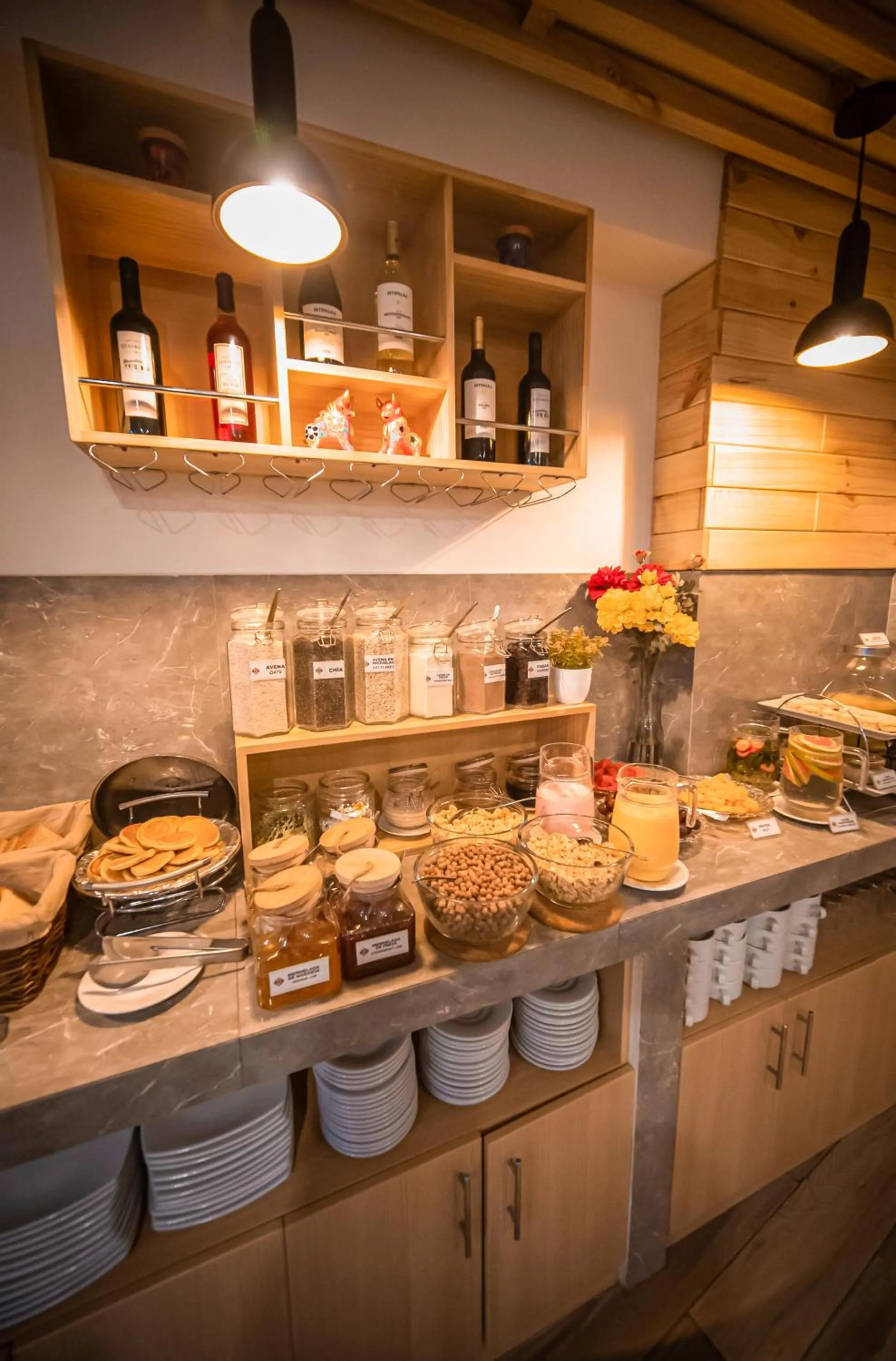 Food in Ayni Cusco Hotel