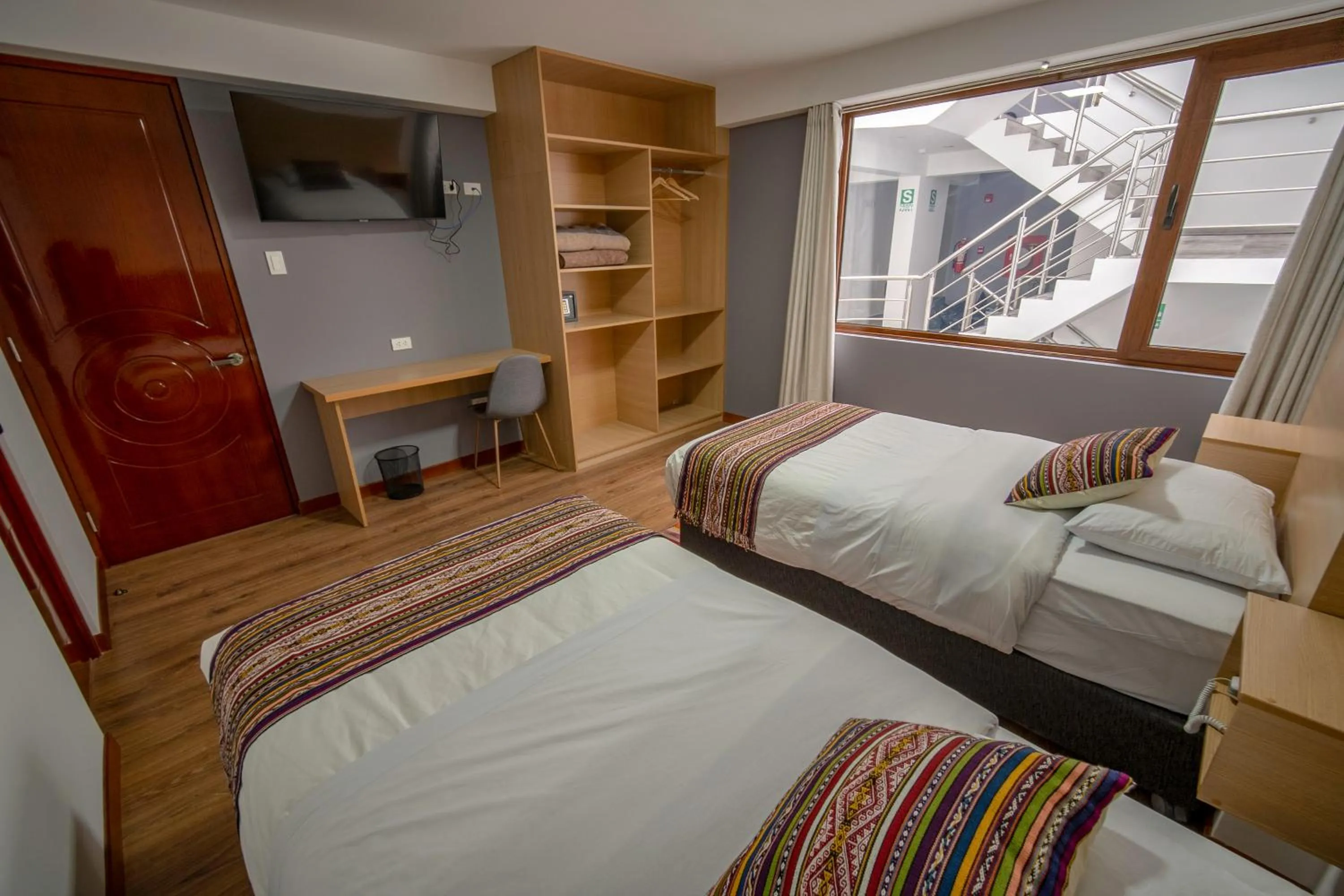 Photo of the whole room, Bed in Ayni Cusco Hotel