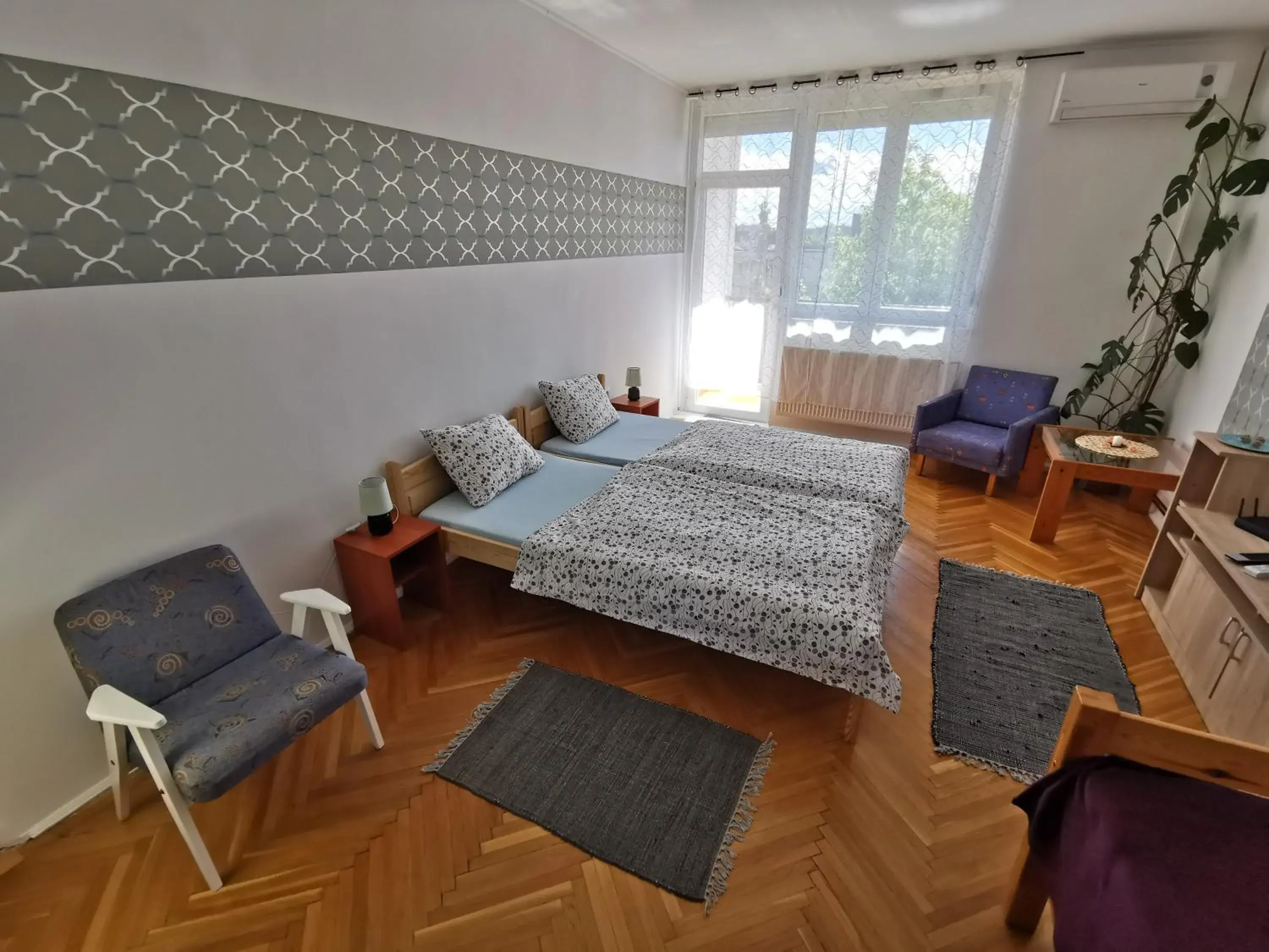 Two-Bedroom Apartment with Balcony in Acceptus Domus Two-Bedroom Apartment with Balcony in Acceptus Domus