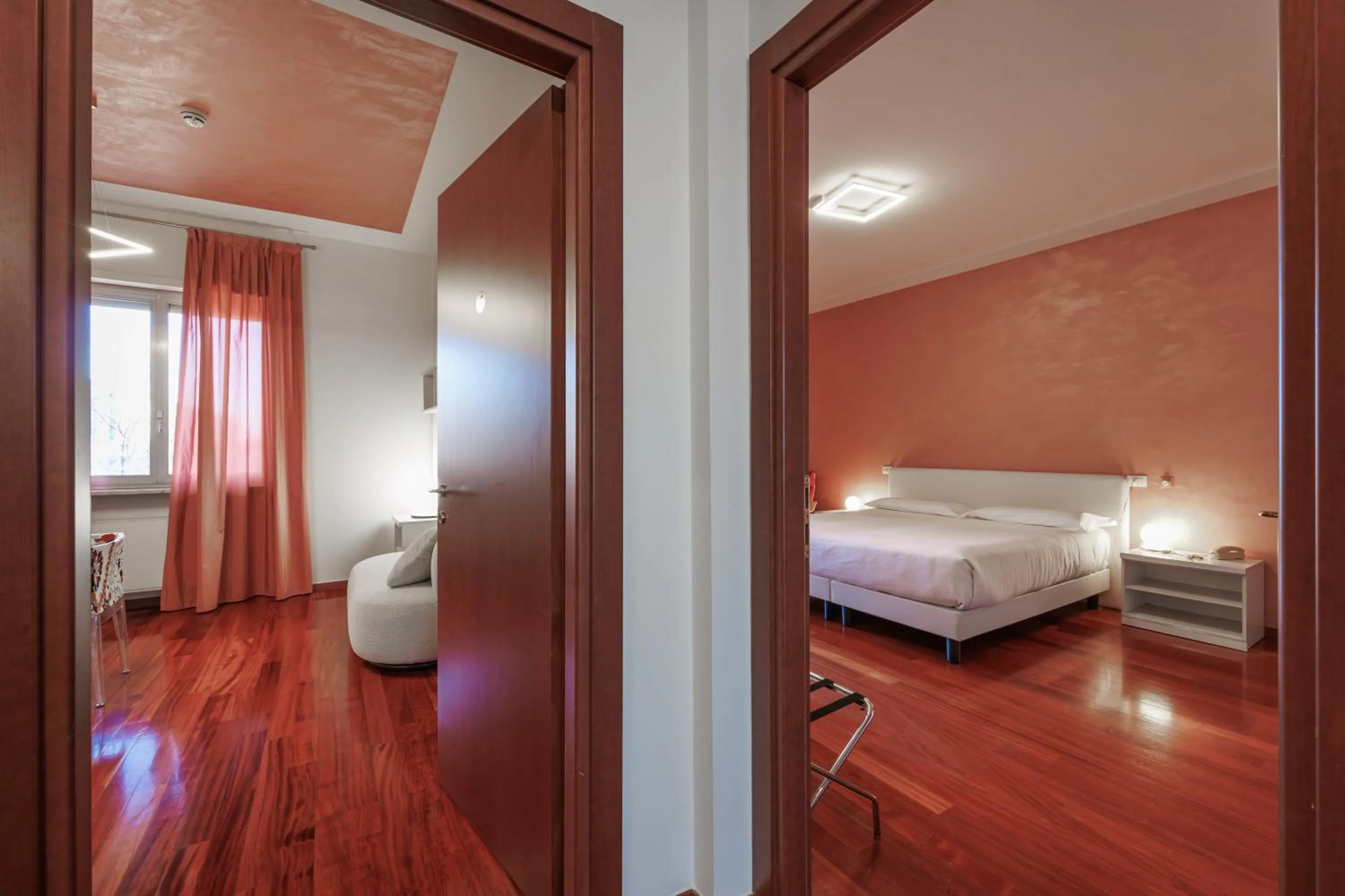 Bedroom, Bed in Residence Hotel Torino Uno