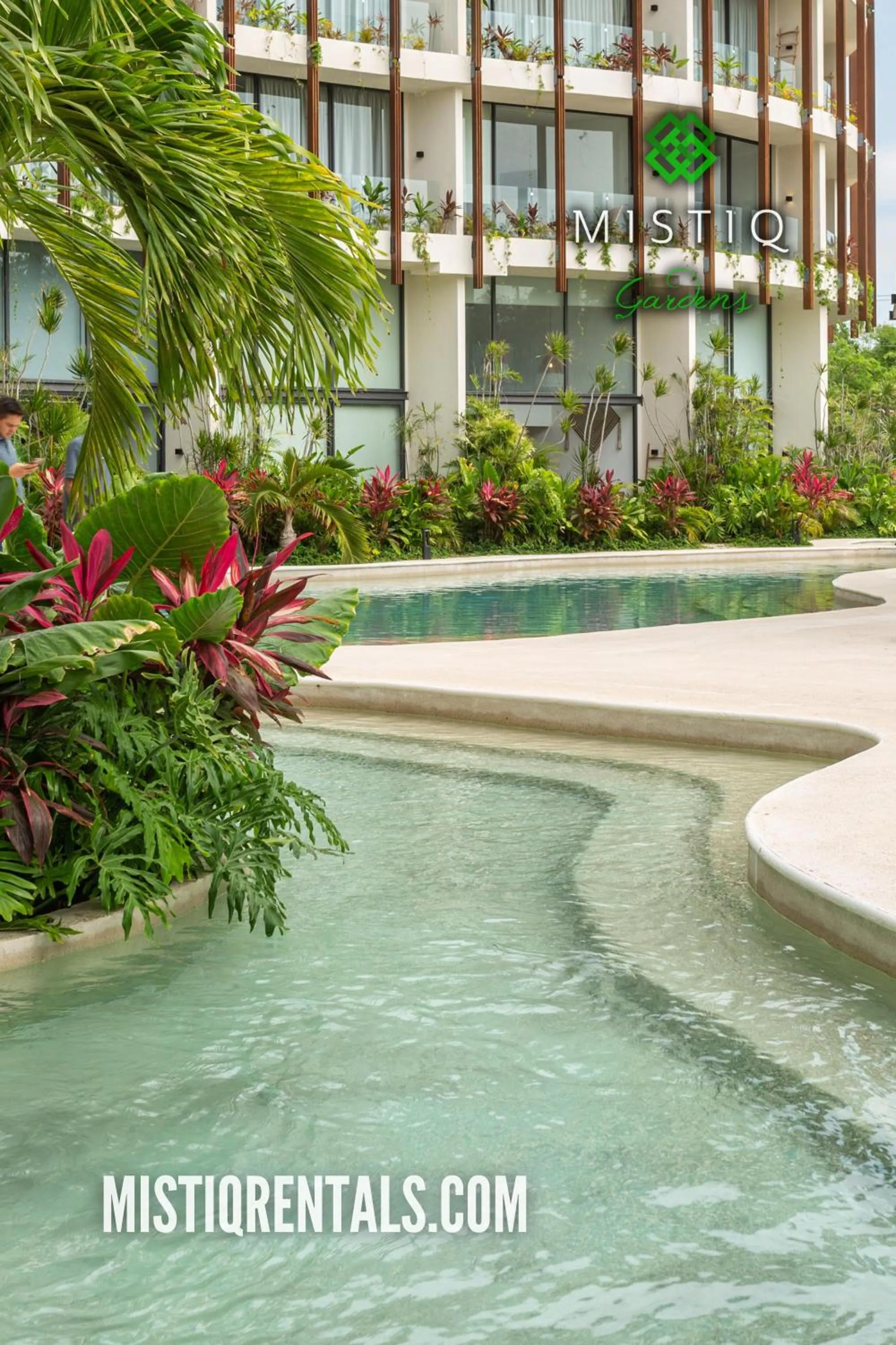 Garden view in Mistiq Gardens