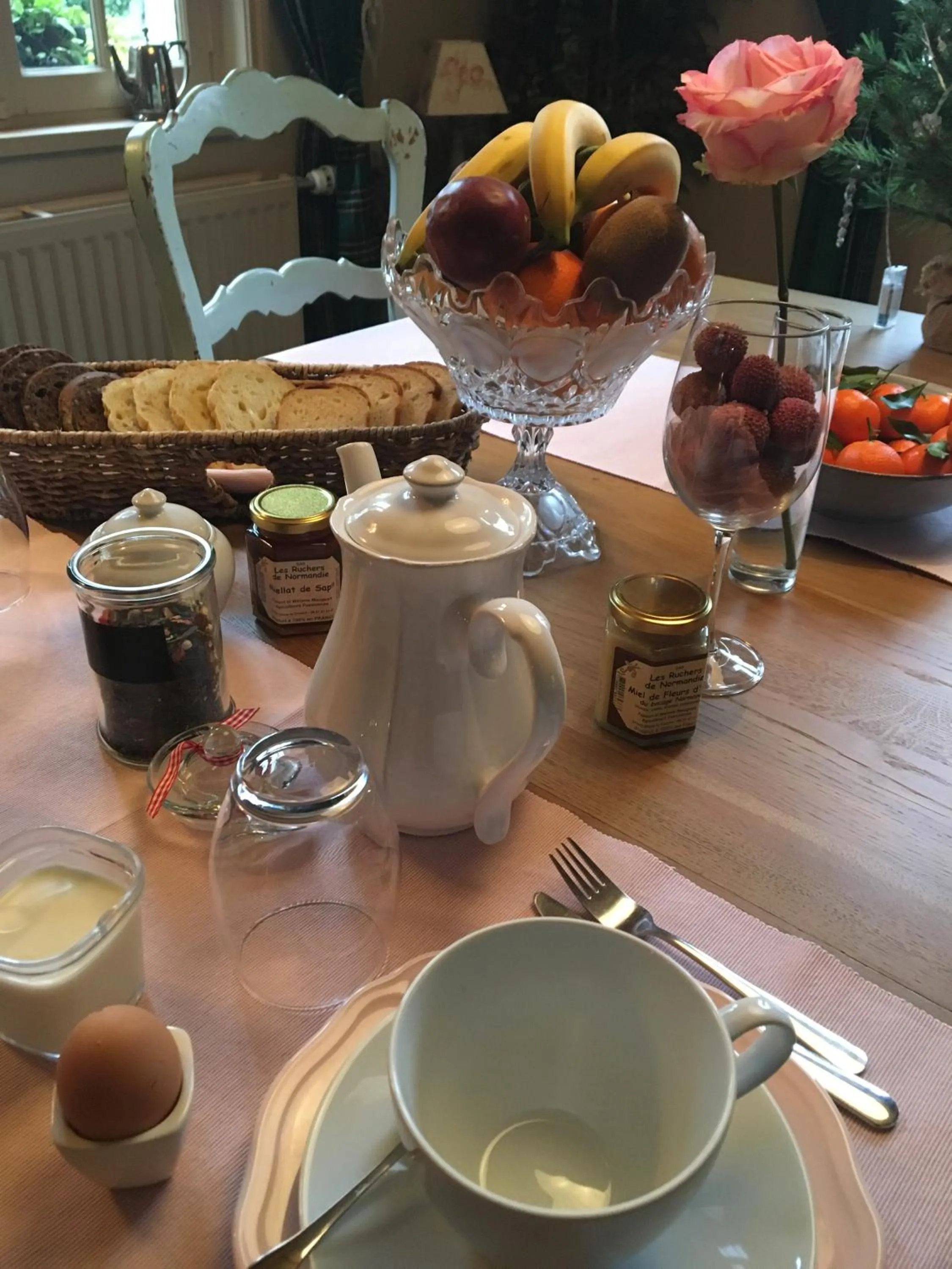 Breakfast in Domaine du Vertbois