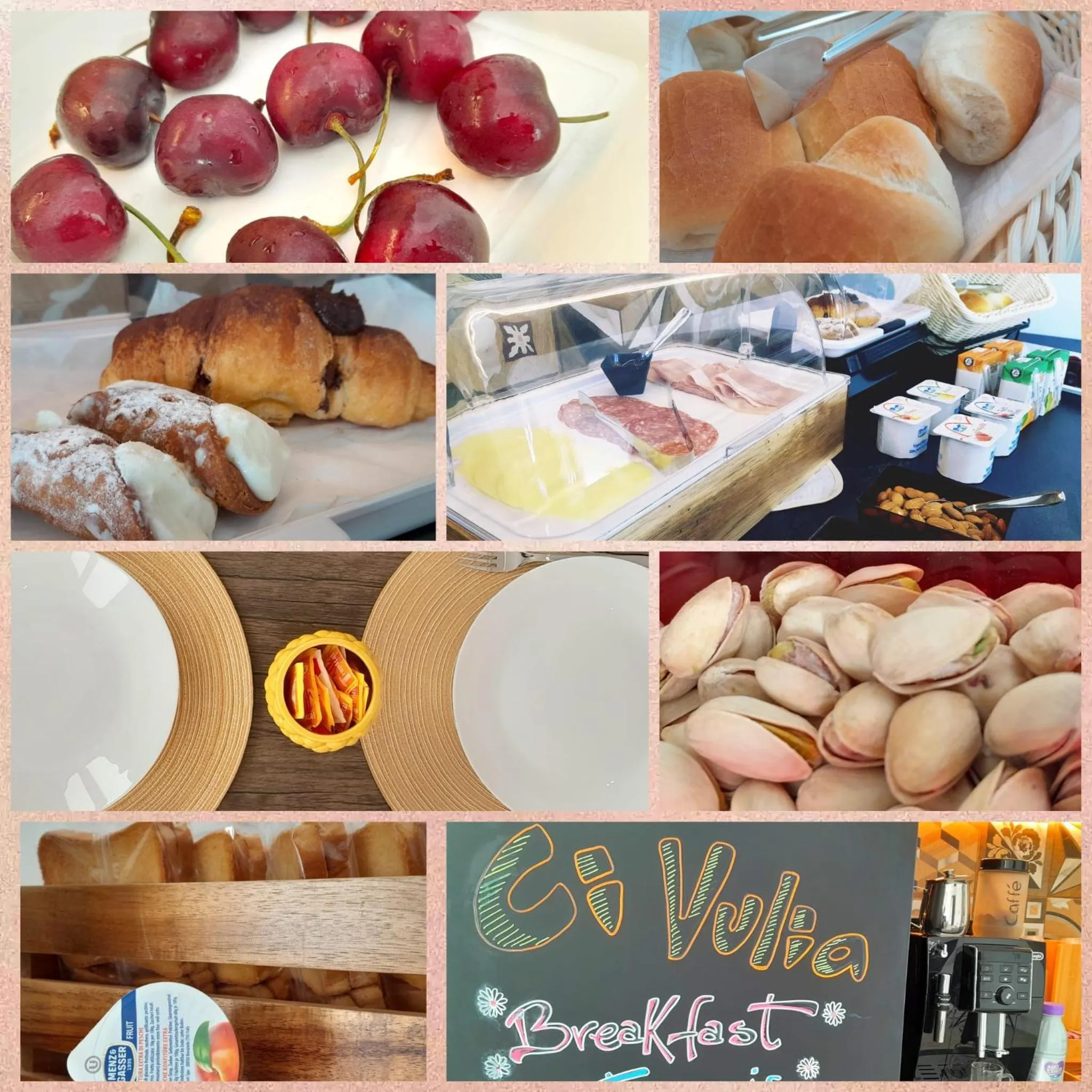 Breakfast in CI VULIA b&b - Sicilia sea, pool, bbq, tv, wi-fi