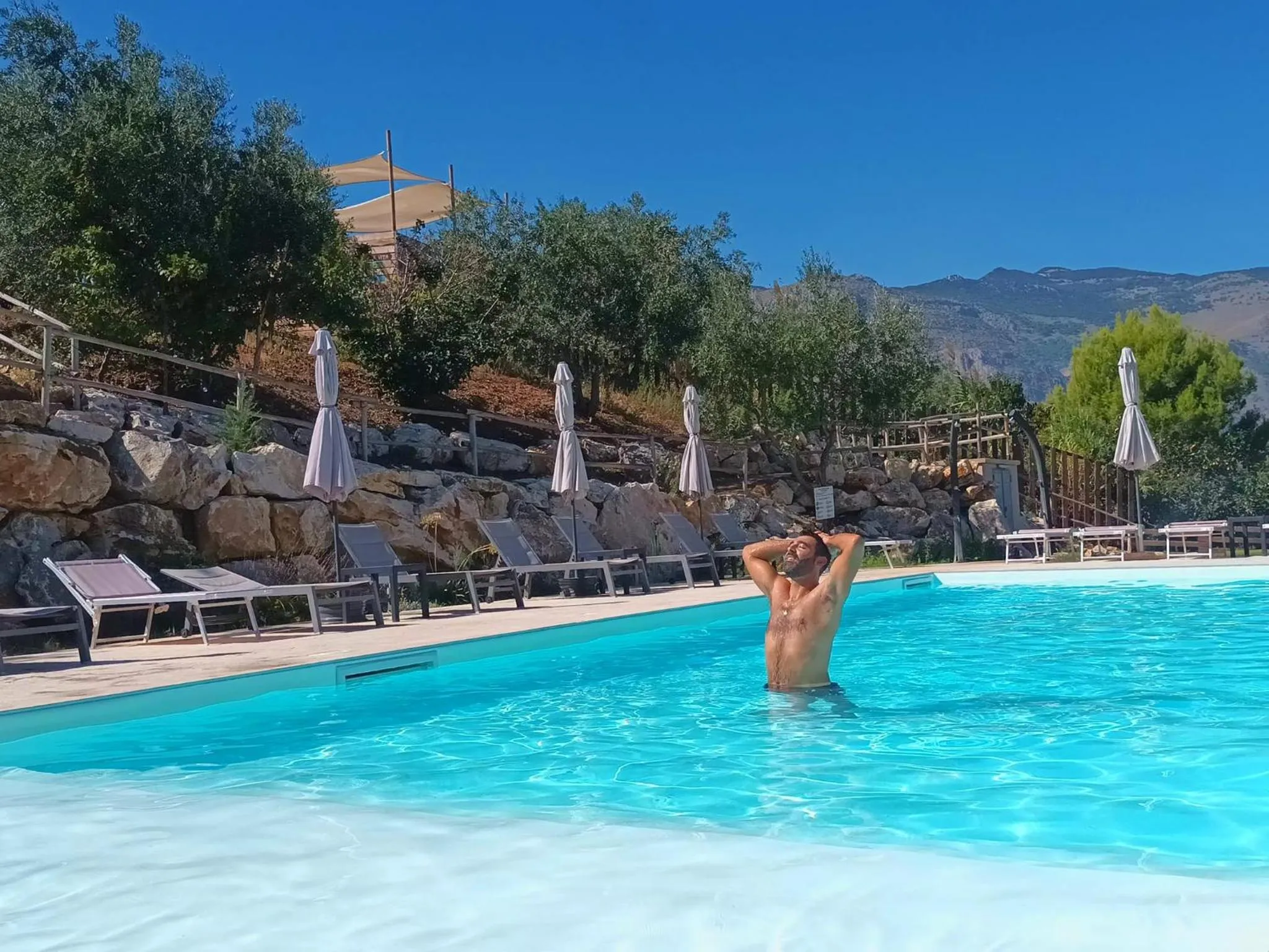 Swimming pool in CI VULIA b&b - Sicilia sea, pool, bbq, tv, wi-fi