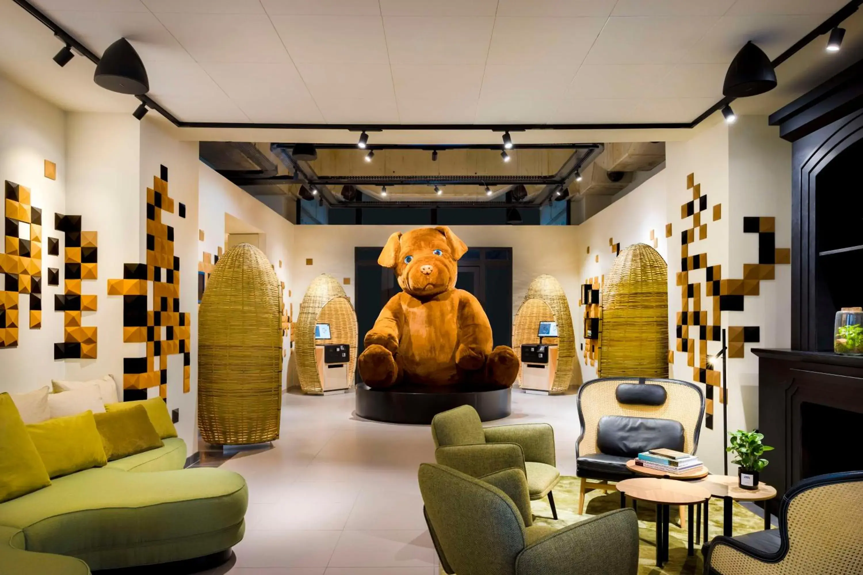 Lobby or reception in FirstName Bordeaux, Part of JdV by Hyatt Lobby or reception in FirstName Bordeaux, Part of JdV by Hyatt